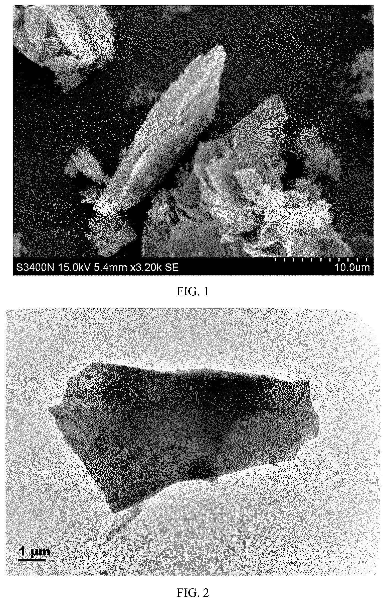 Patent US12583877 — Layered superhydrophilic Ti—Cu-MOFs, preparation method and use thereof — Figure 1