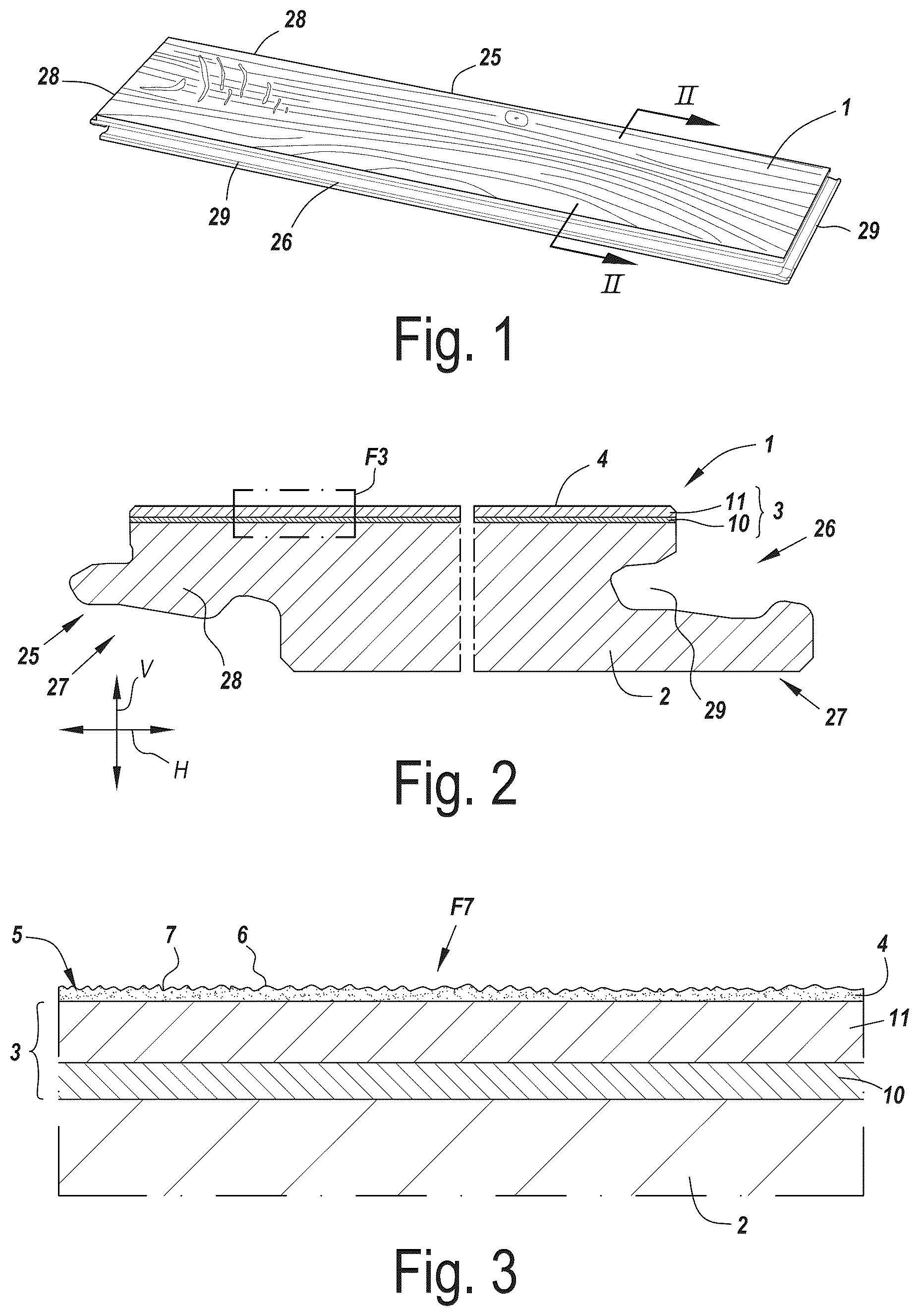 Patent US12583986 — Decorative panel and method for manufacturing decorative panels — Figure 1