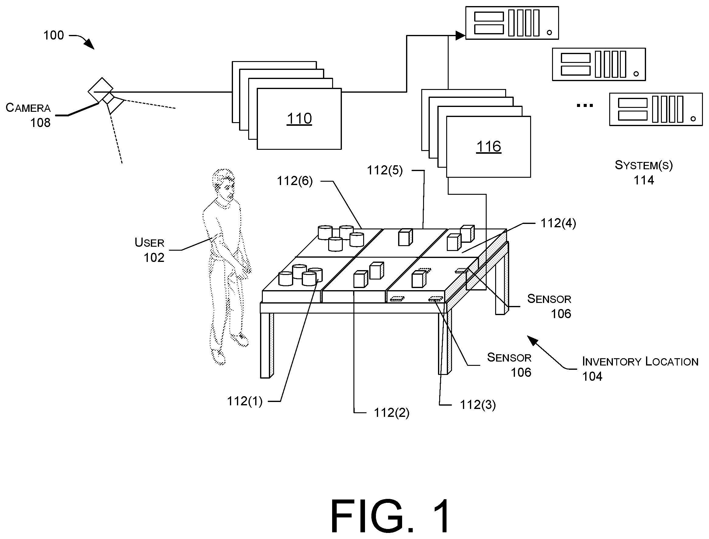 Patent US12586029 — Customized retail environment sensor calibration — Figure 1