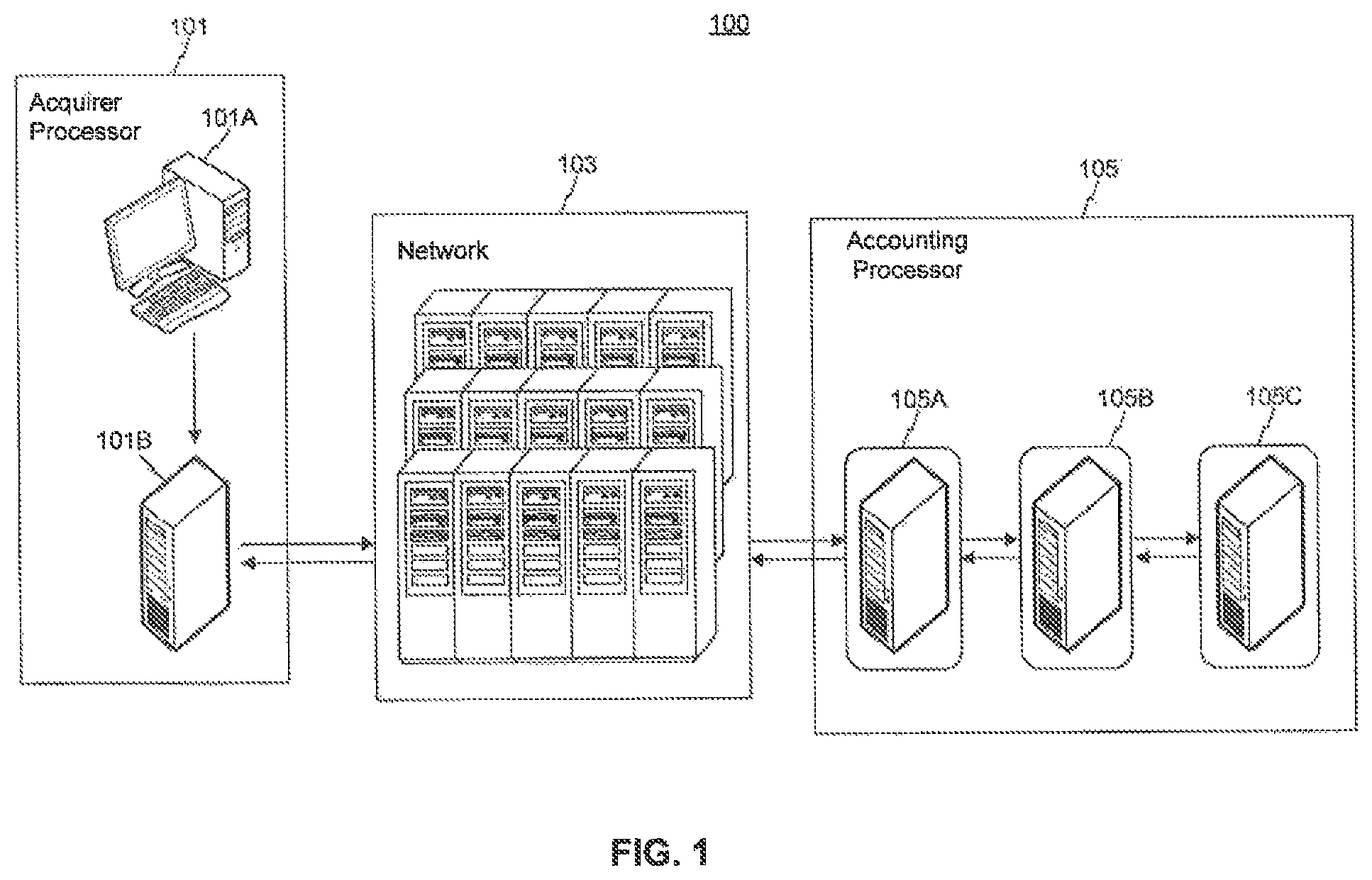 Patent US12586048 — Systems and methods for real-time account access — Figure 1