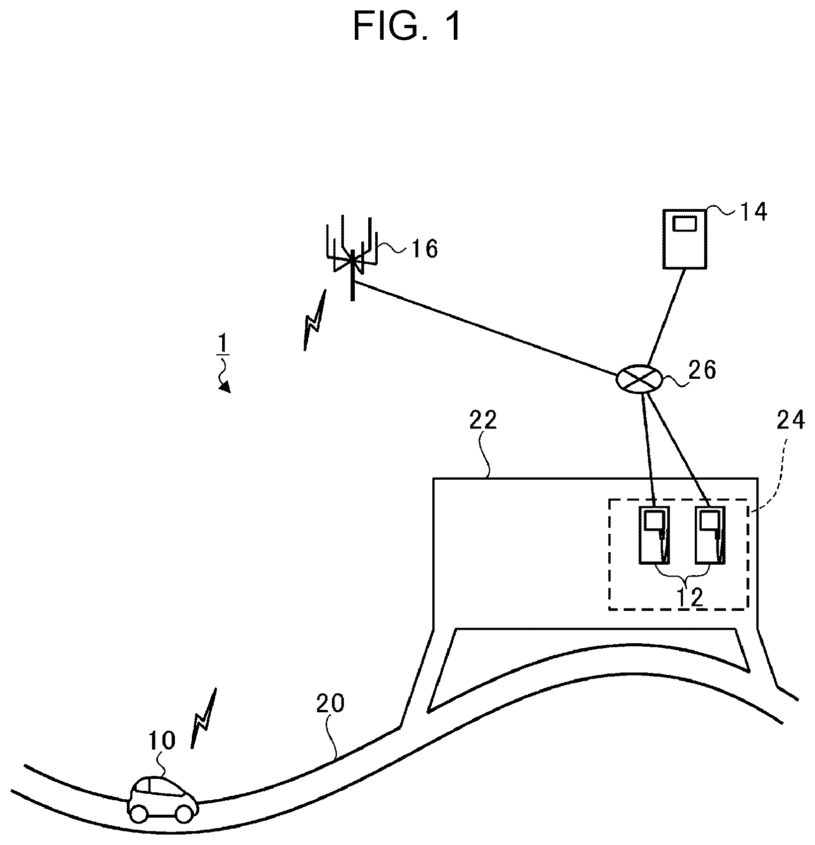 Patent US12586138 — Charging system — Figure 1