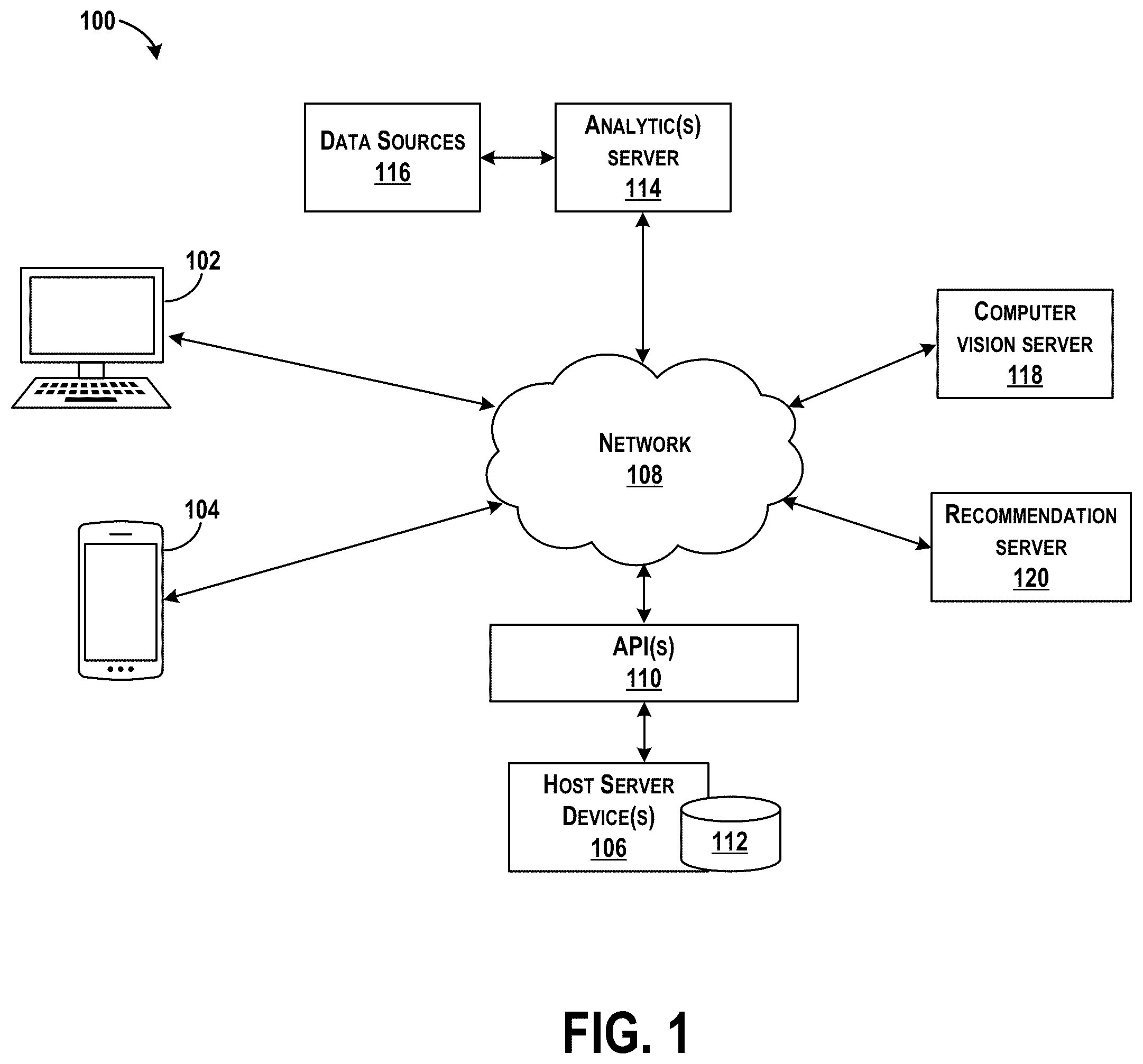 Patent US12586157 — Methods and systems for modifying hair characteristics in a digital image — Figure 1