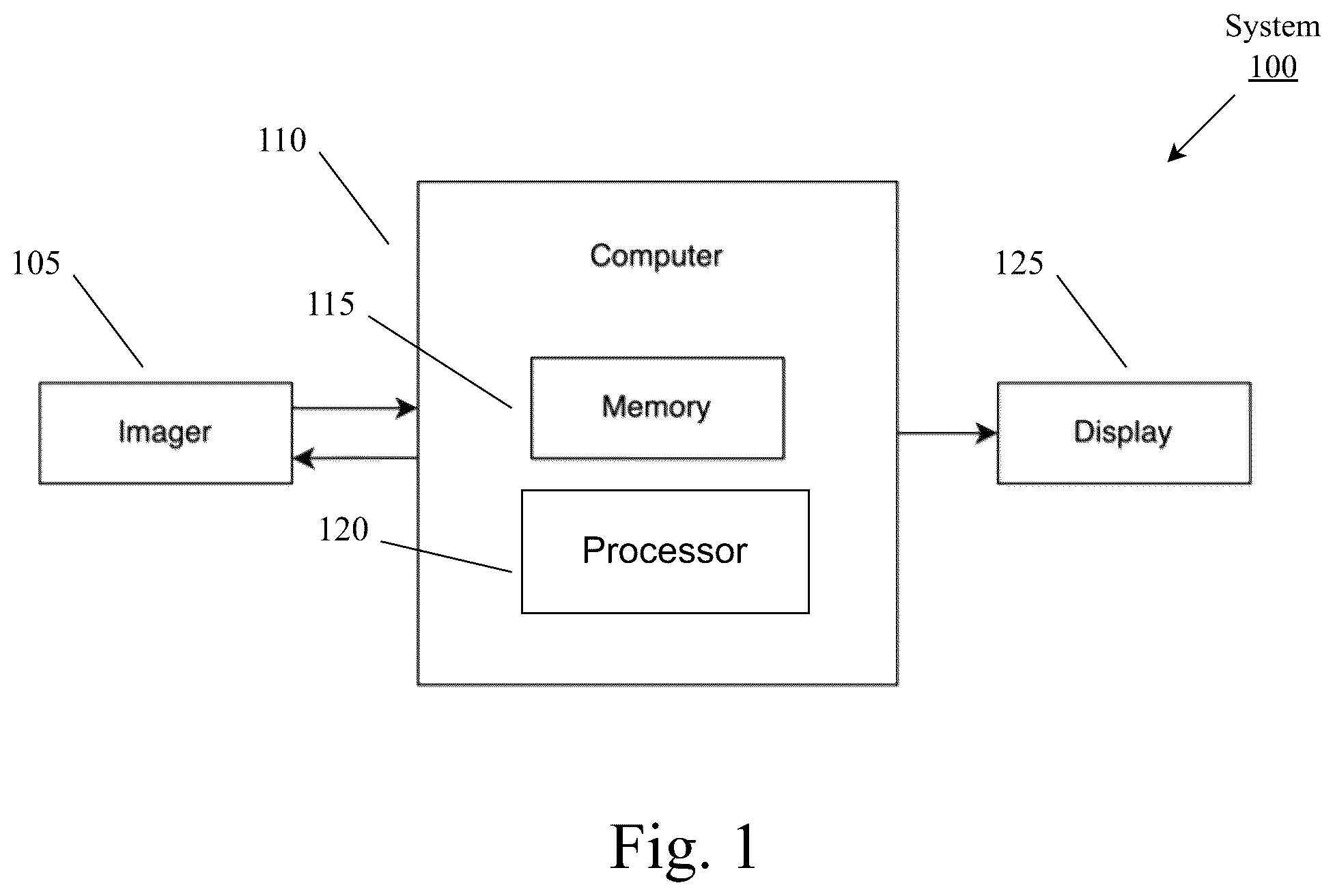 Patent US12586211 — System and method for event detection using an imager — Figure 1