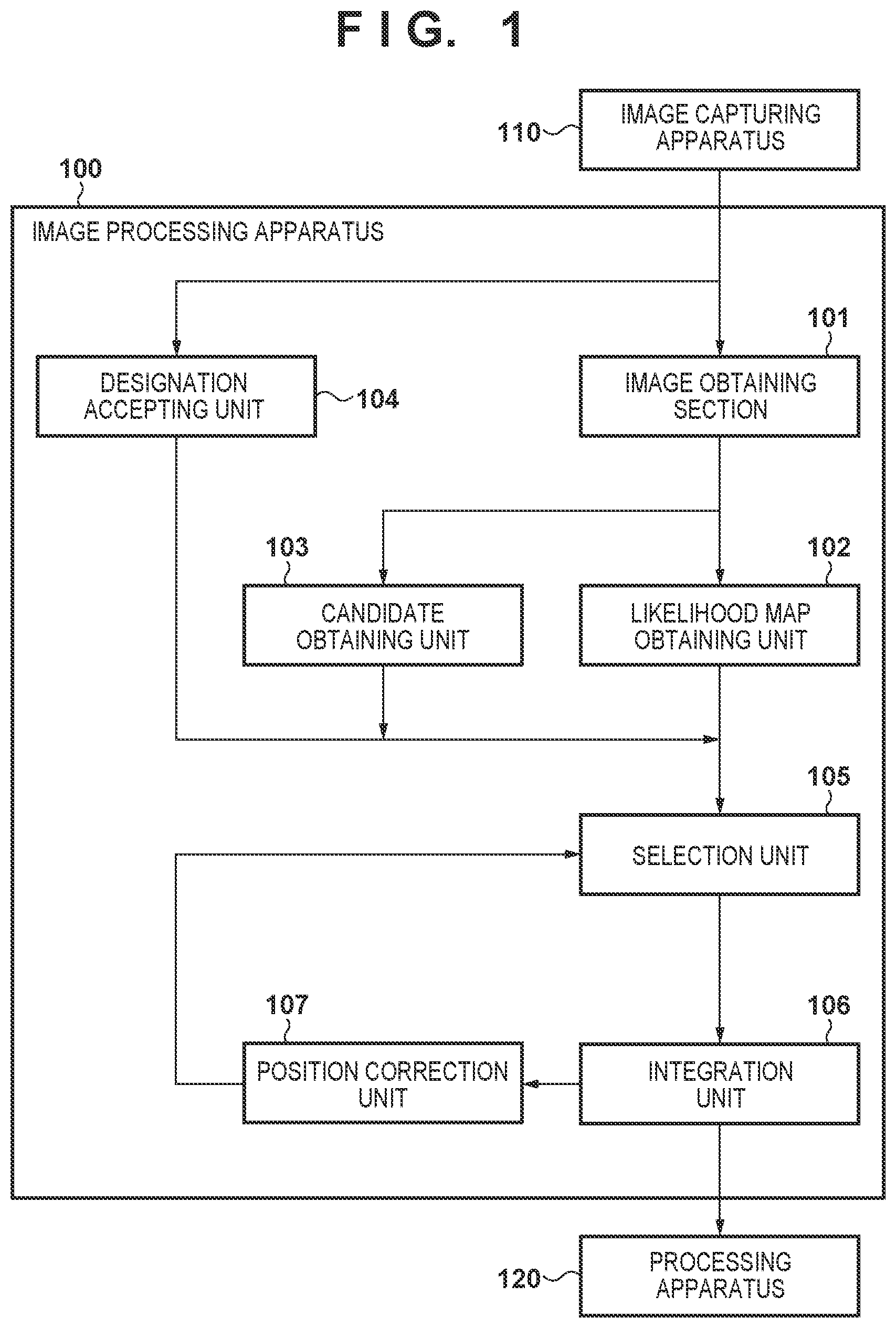Patent US12586240 Figure 1 – Image processing apparatus and control method for same
