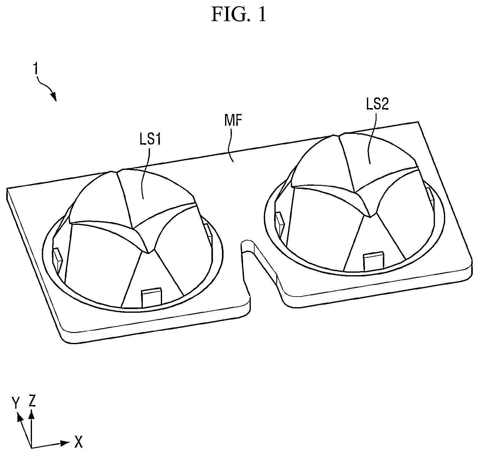 Patent US12586247 — Image distortion calibration device, display device and distortion calibration method — Figure 1
