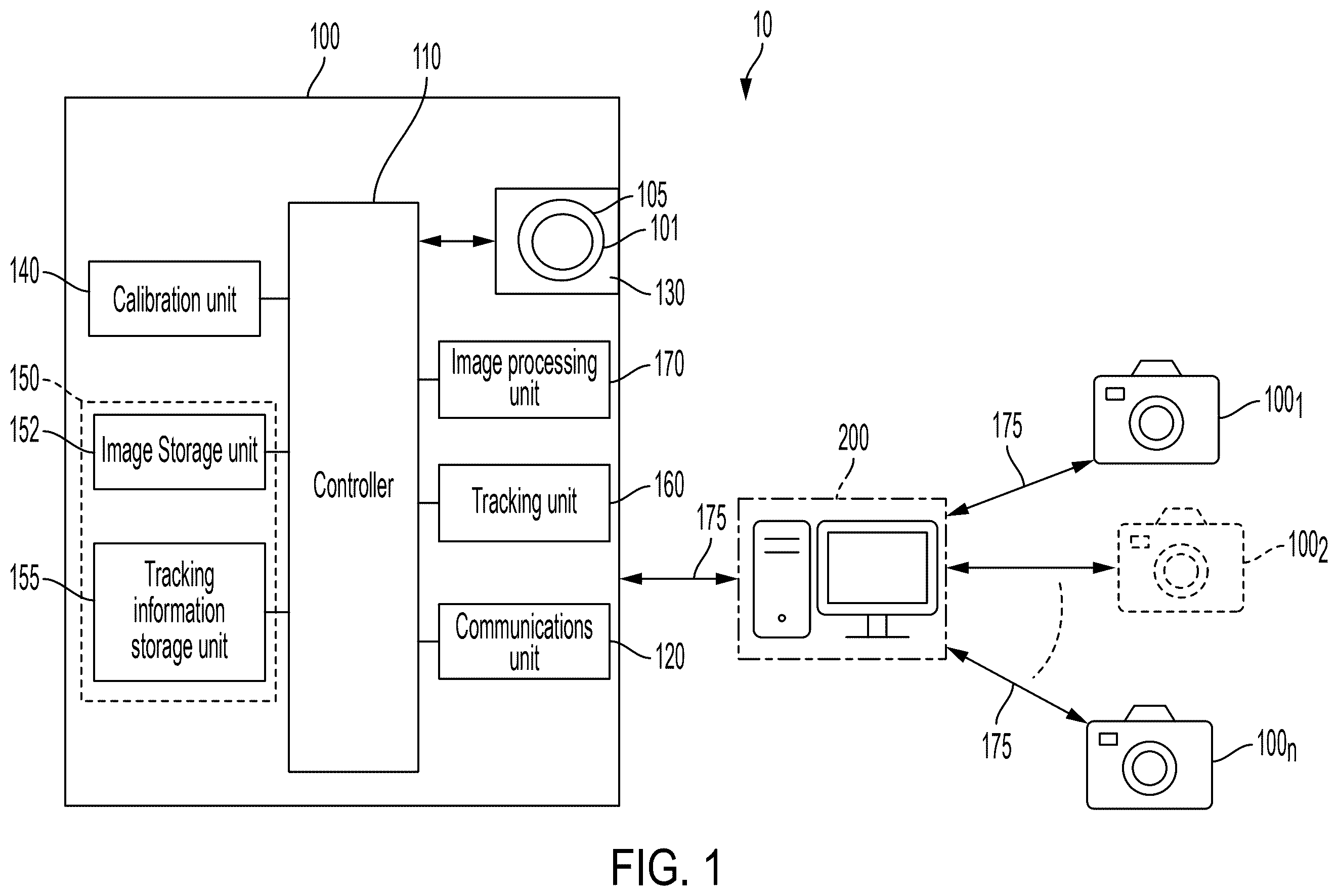 Patent US12586248 Figure 1 – Camera and radar fusion for determining position of projectile in motion