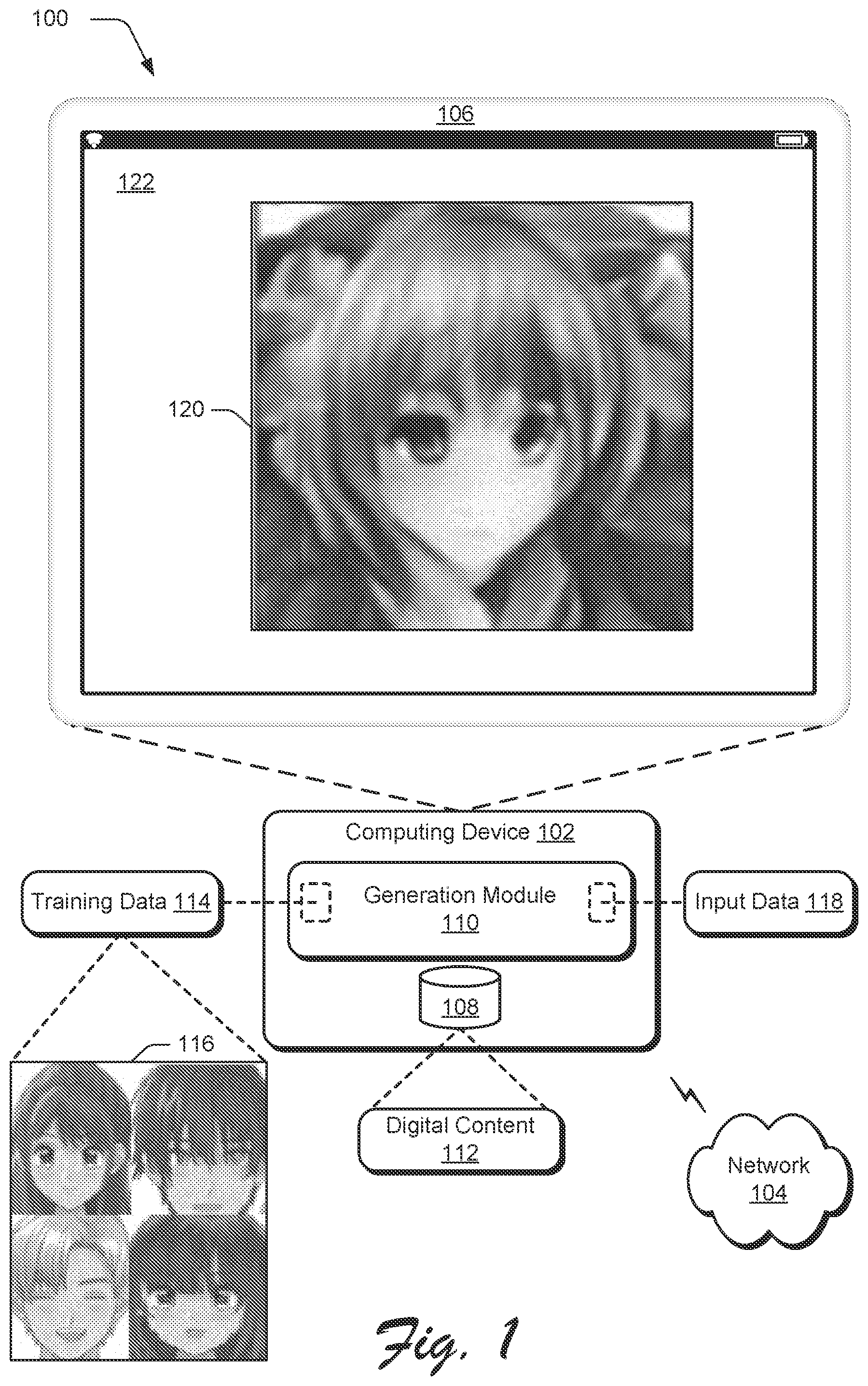 Patent US12586258 — Non-adversarial image generation using transfer learning — Figure 1