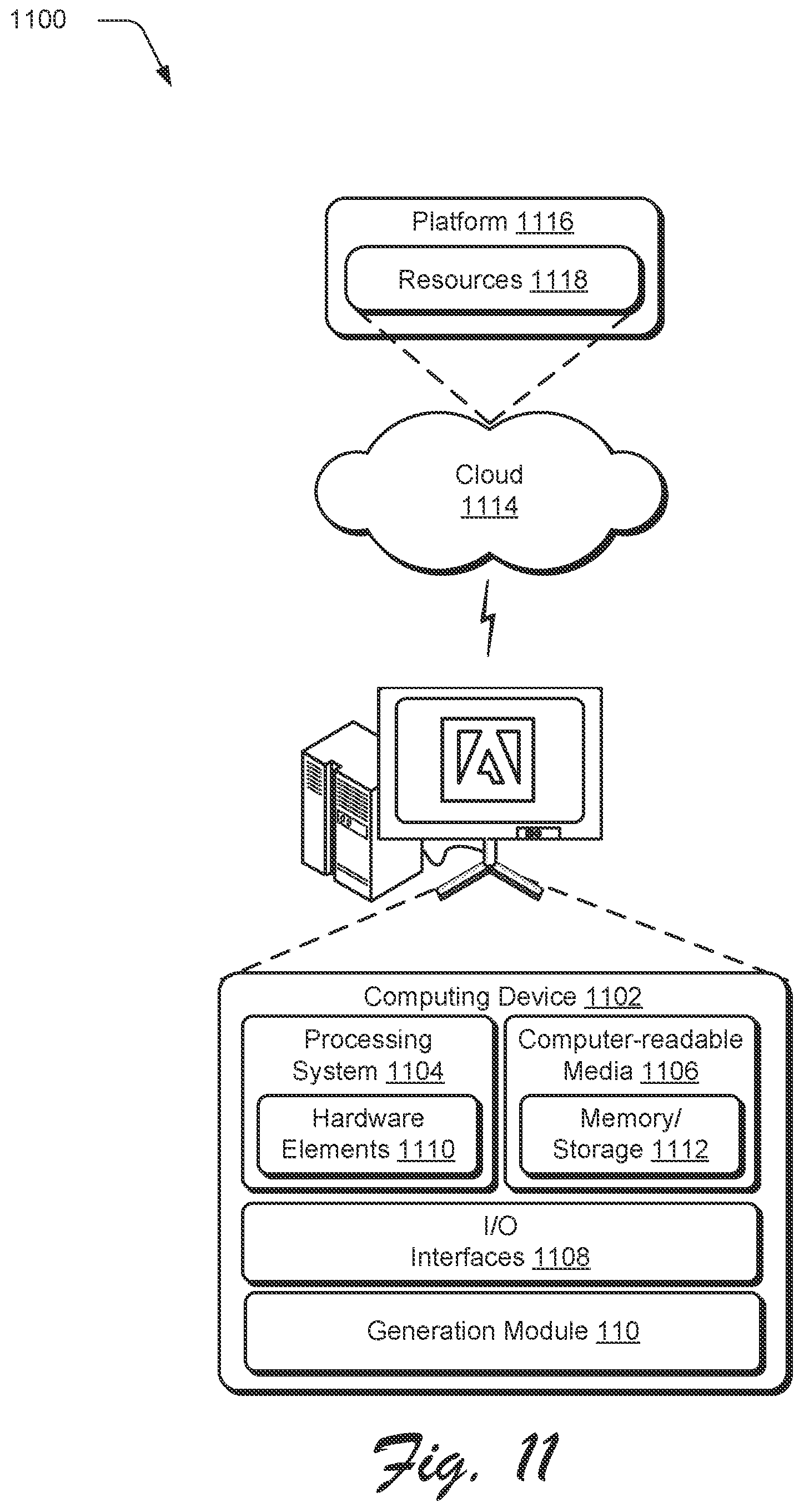 Patent US12586258 Figure 11 – Non-adversarial image generation using transfer learning