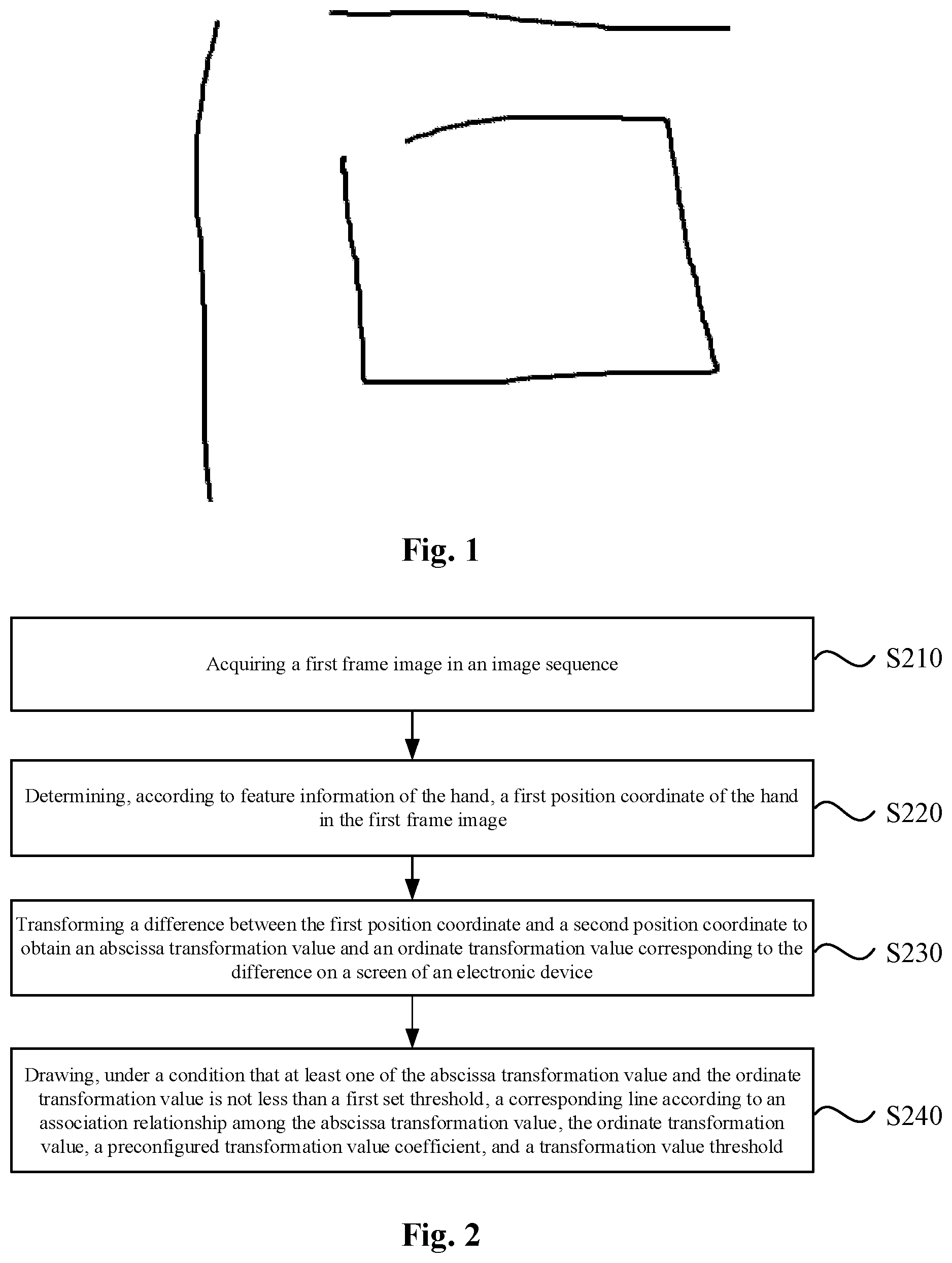 Patent US12586265 — Line drawing method, line drawing apparatus, electronic device, and computer readable storage medium — Figure 1