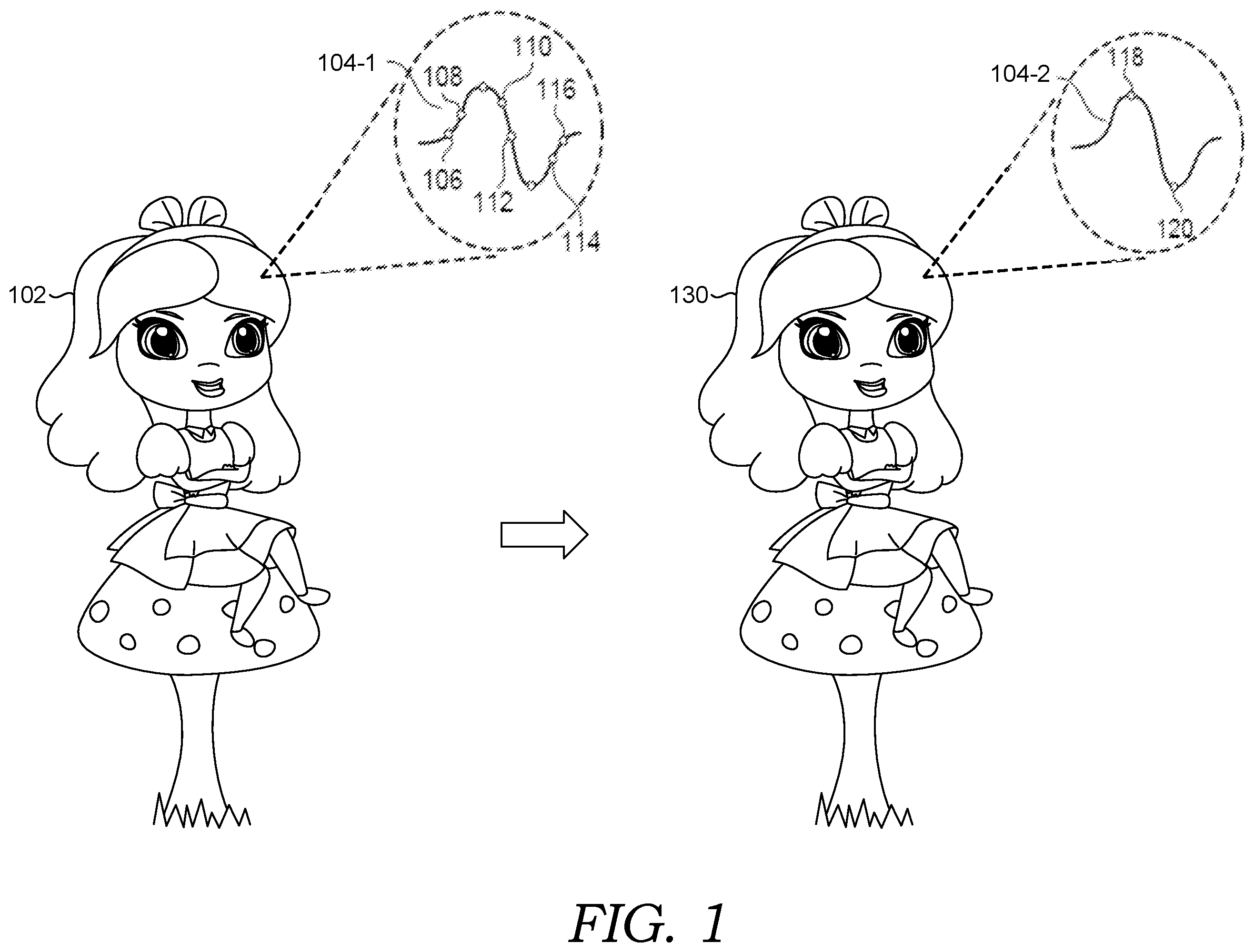 Patent US12586273 — Lossless removal of redundant control points or segments — Figure 1
