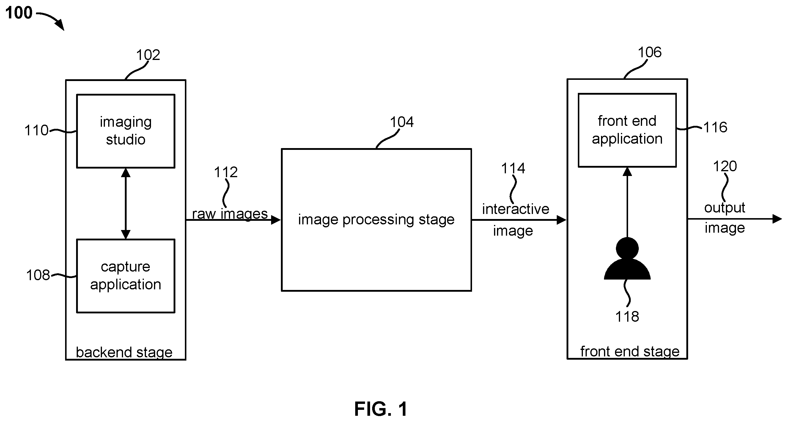 Patent US12586297 — Interactive image generation — Figure 1