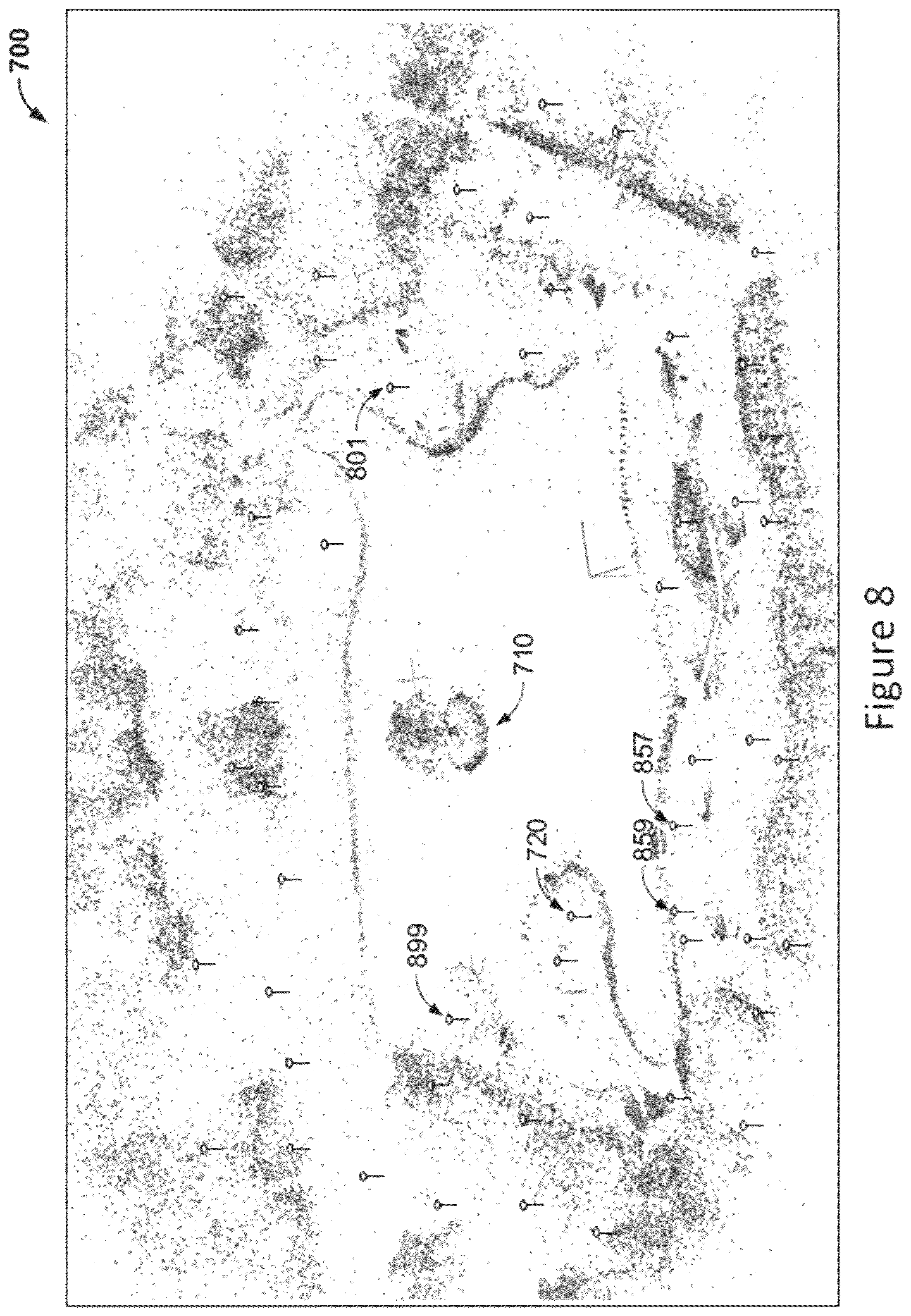 Patent US12586305 Figure 9 – 3D reference point detection for survey for venue model construction