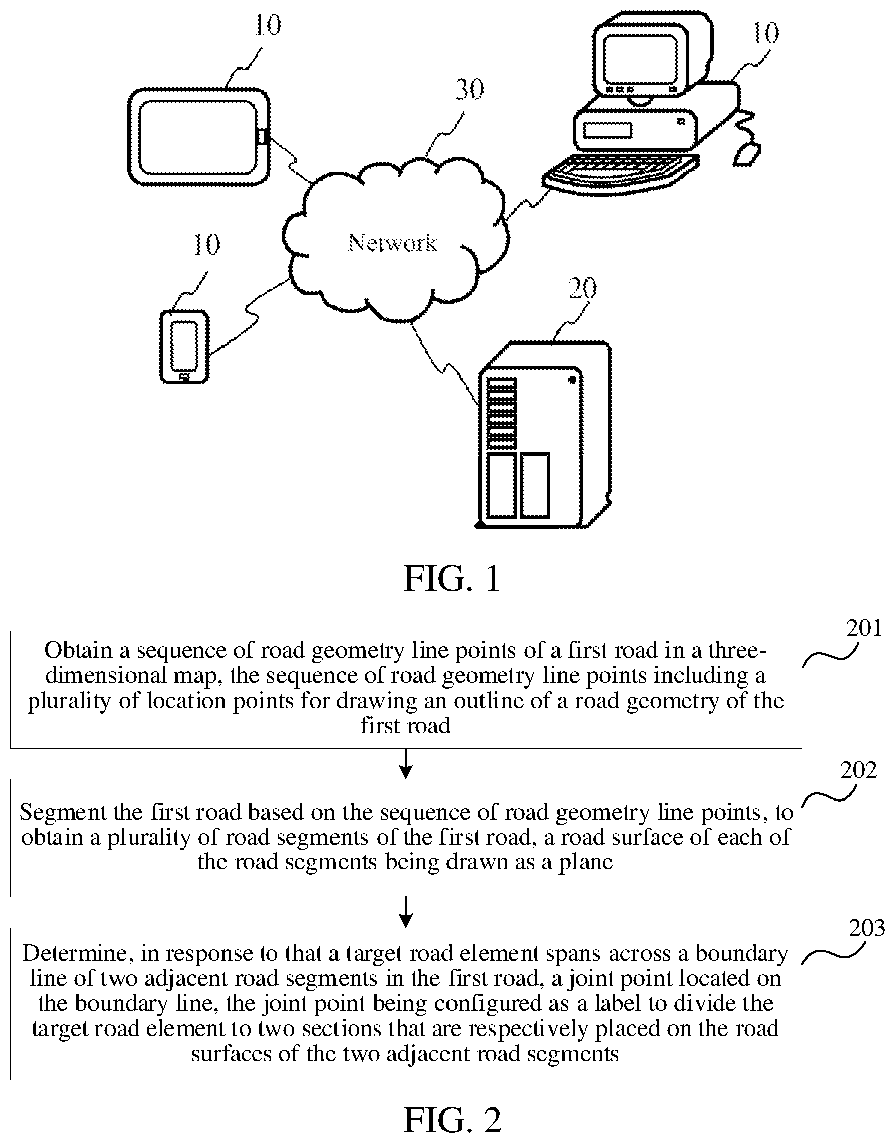 Patent US12586318 — Method and apparatus for labeling road element, device, and storage medium — Figure 1