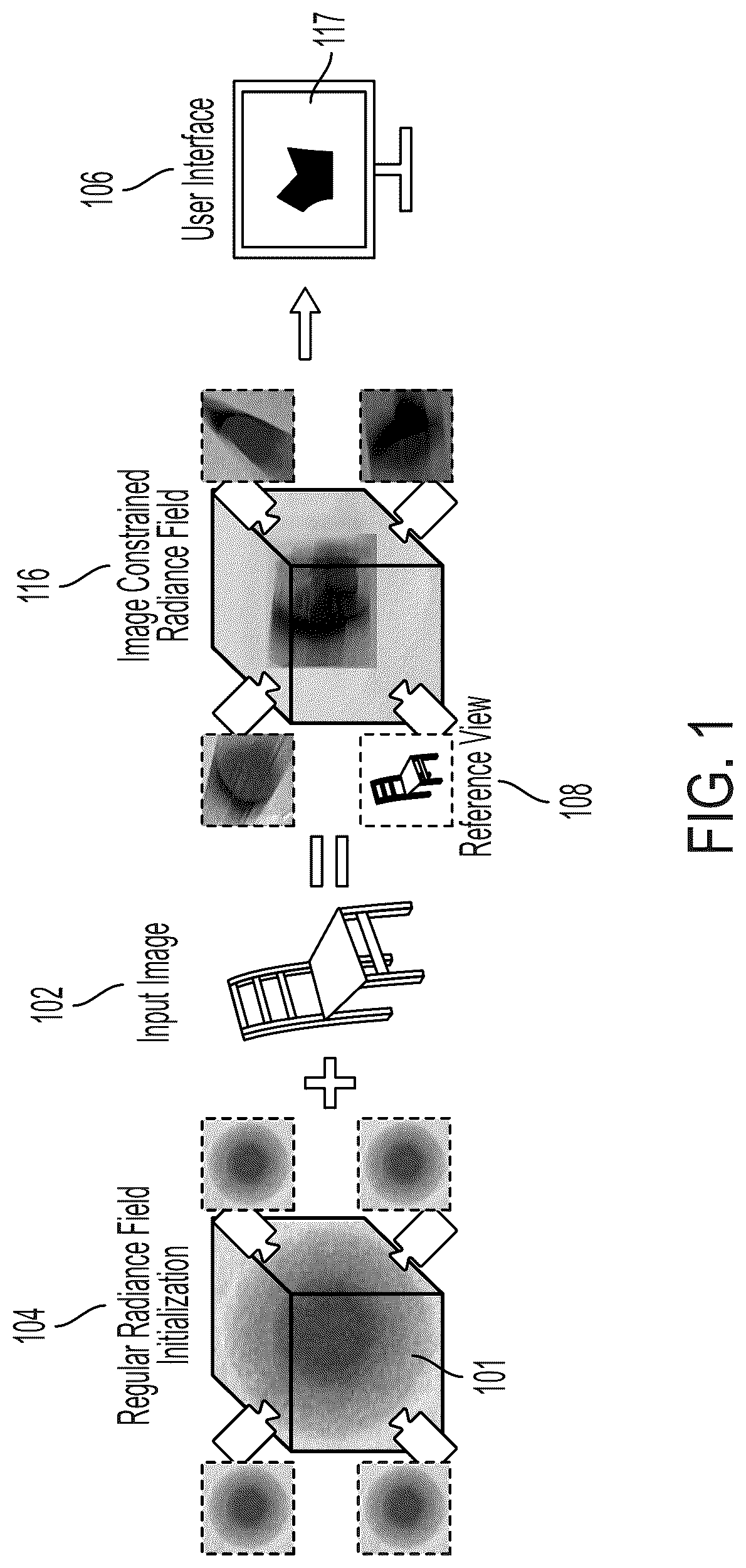 Patent US12586335 — Systems and methods for reconstructing a three-dimensional object from an image — Figure 1