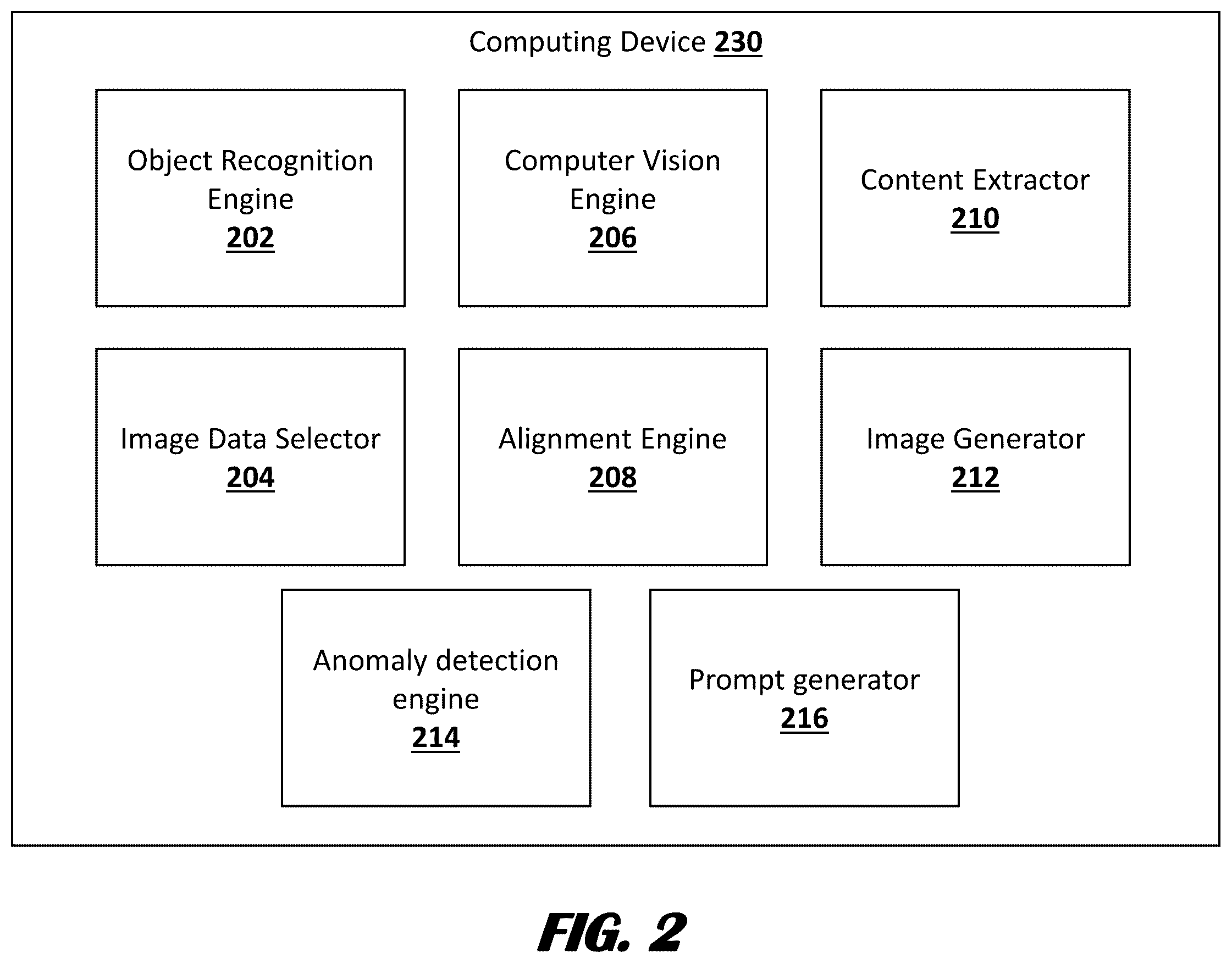 Patent US12586402 Figure 2 – Machine-learning models for image processing