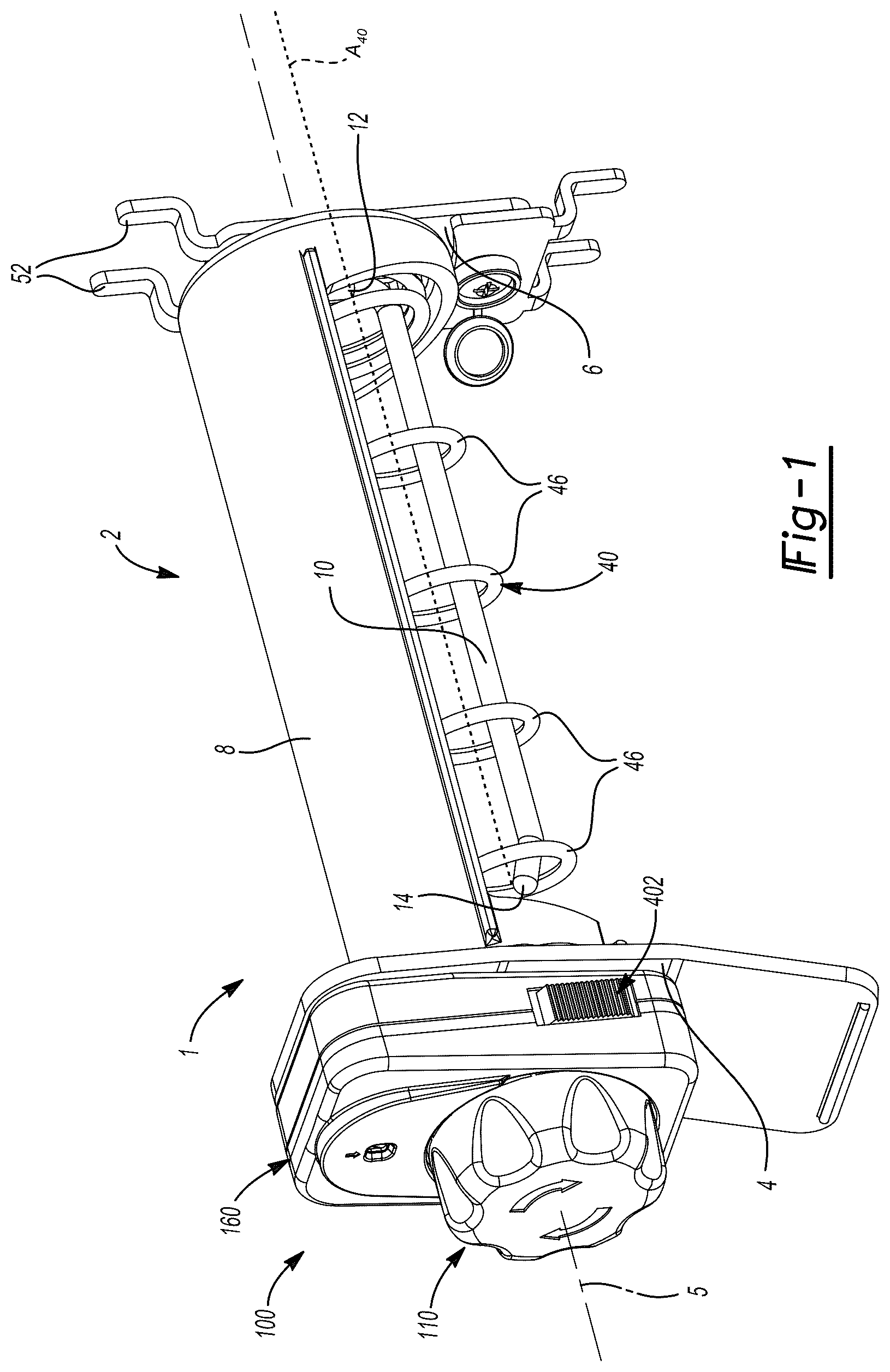 Patent US12586436 — Actuator with locking mechanism — Figure 1