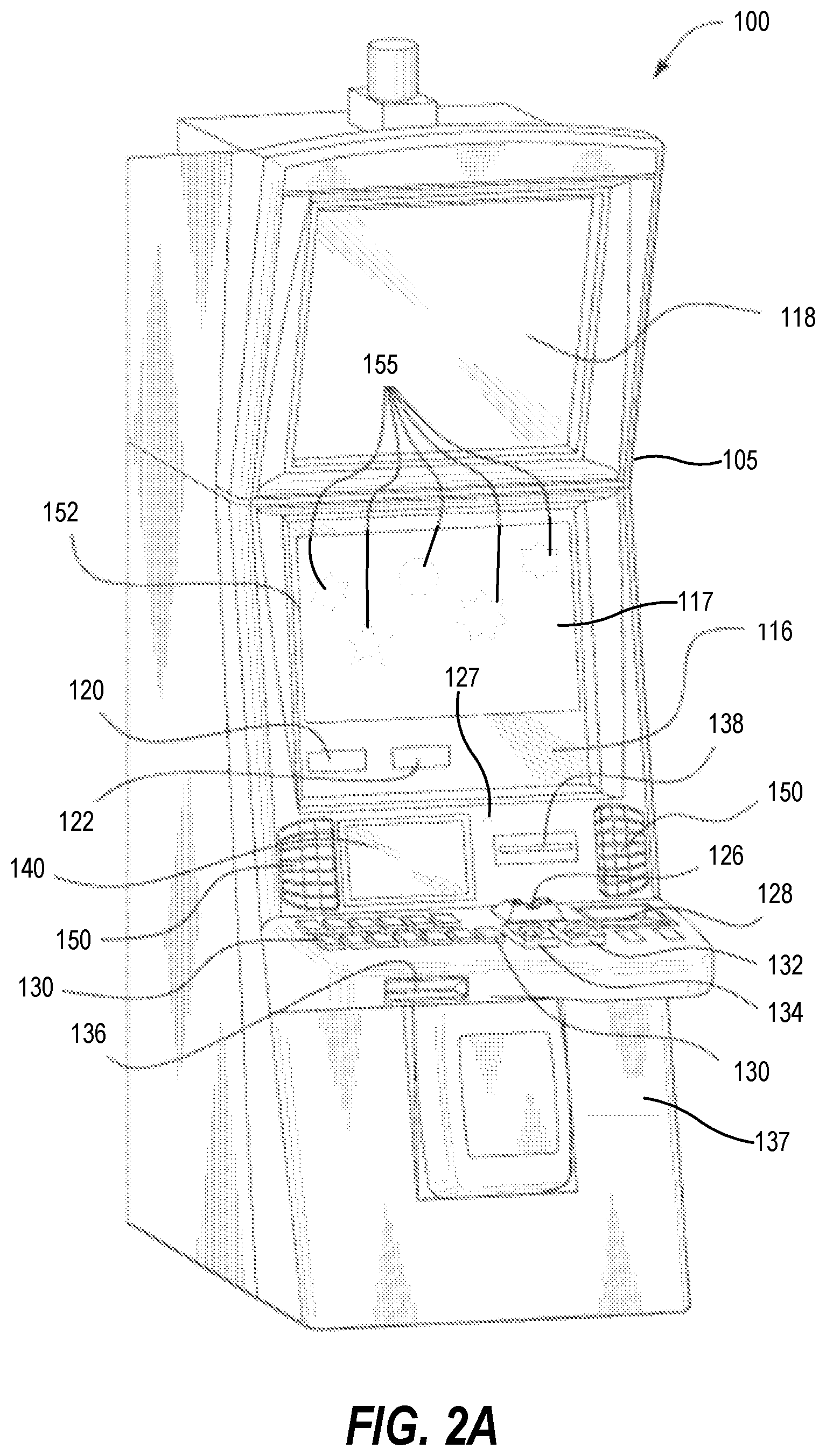 Patent US12586437 Figure 2 – Controlling power consumption in graphics components of gaming devices