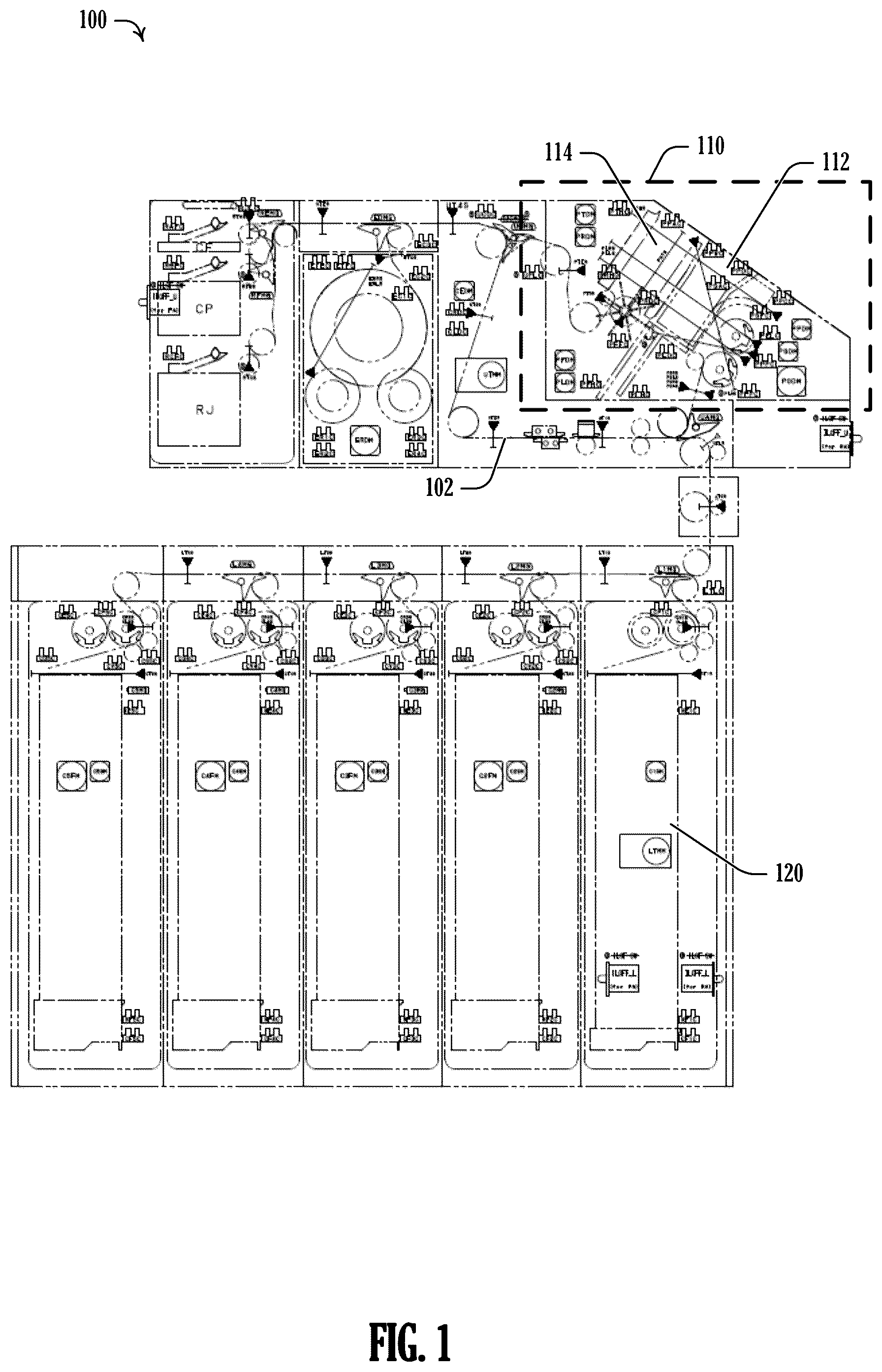 Patent US12586447 — Staging plate for an automated teller machine — Figure 1
