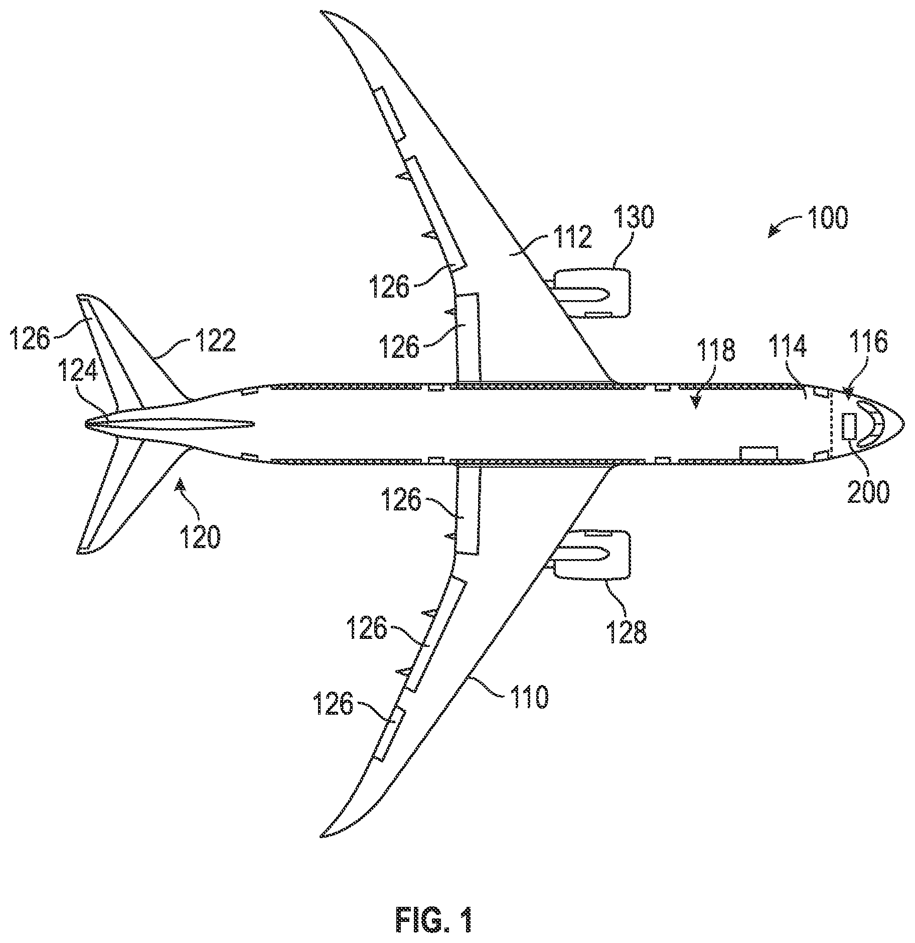 Patent US12586473 — System and method to build a flyable holding pattern entry trajectory when the available space is limited — Figure 1