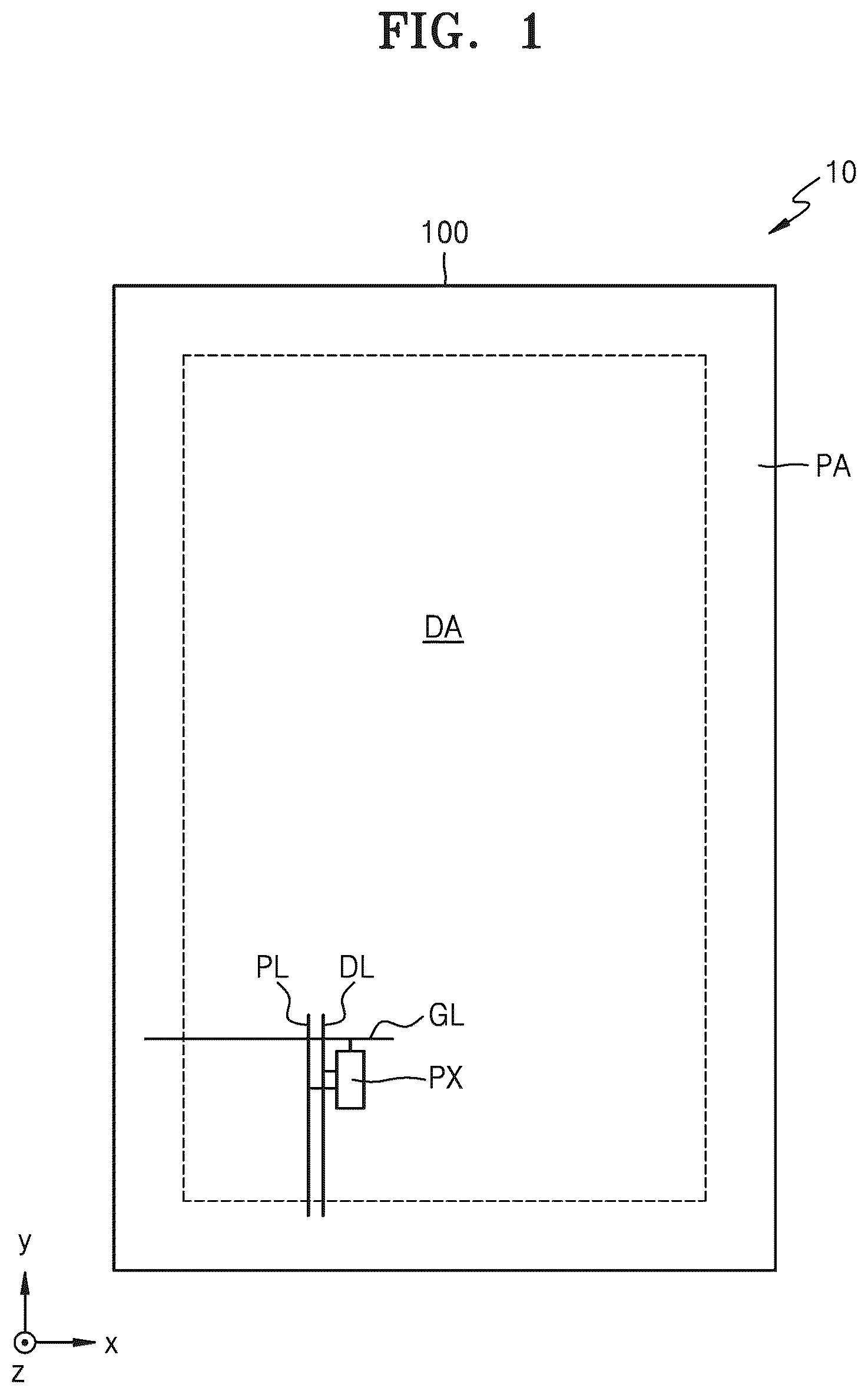 Patent US12586537 — Display apparatus — Figure 1