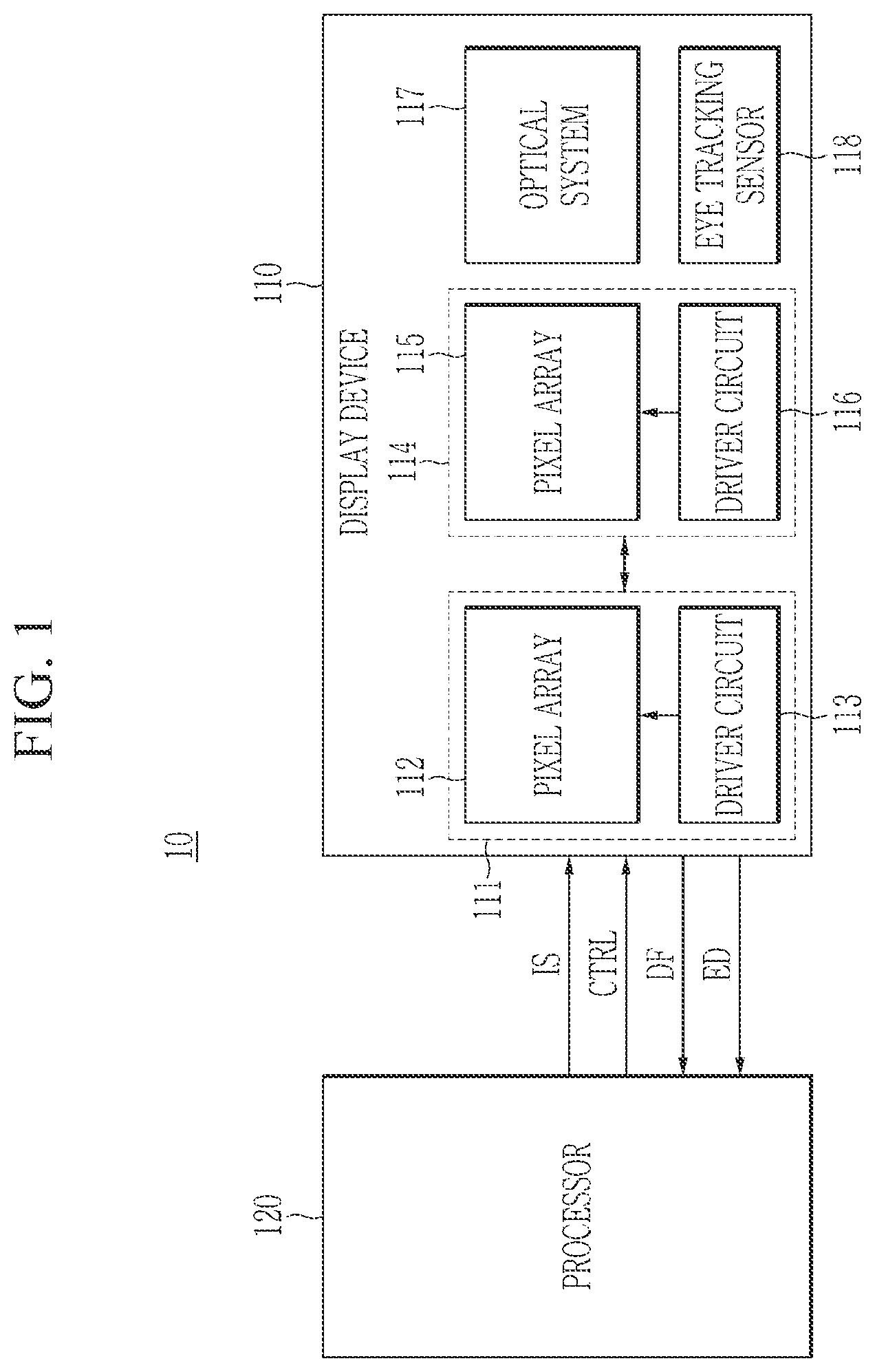 Patent US12586548 — Display device and method for displaying image — Figure 1