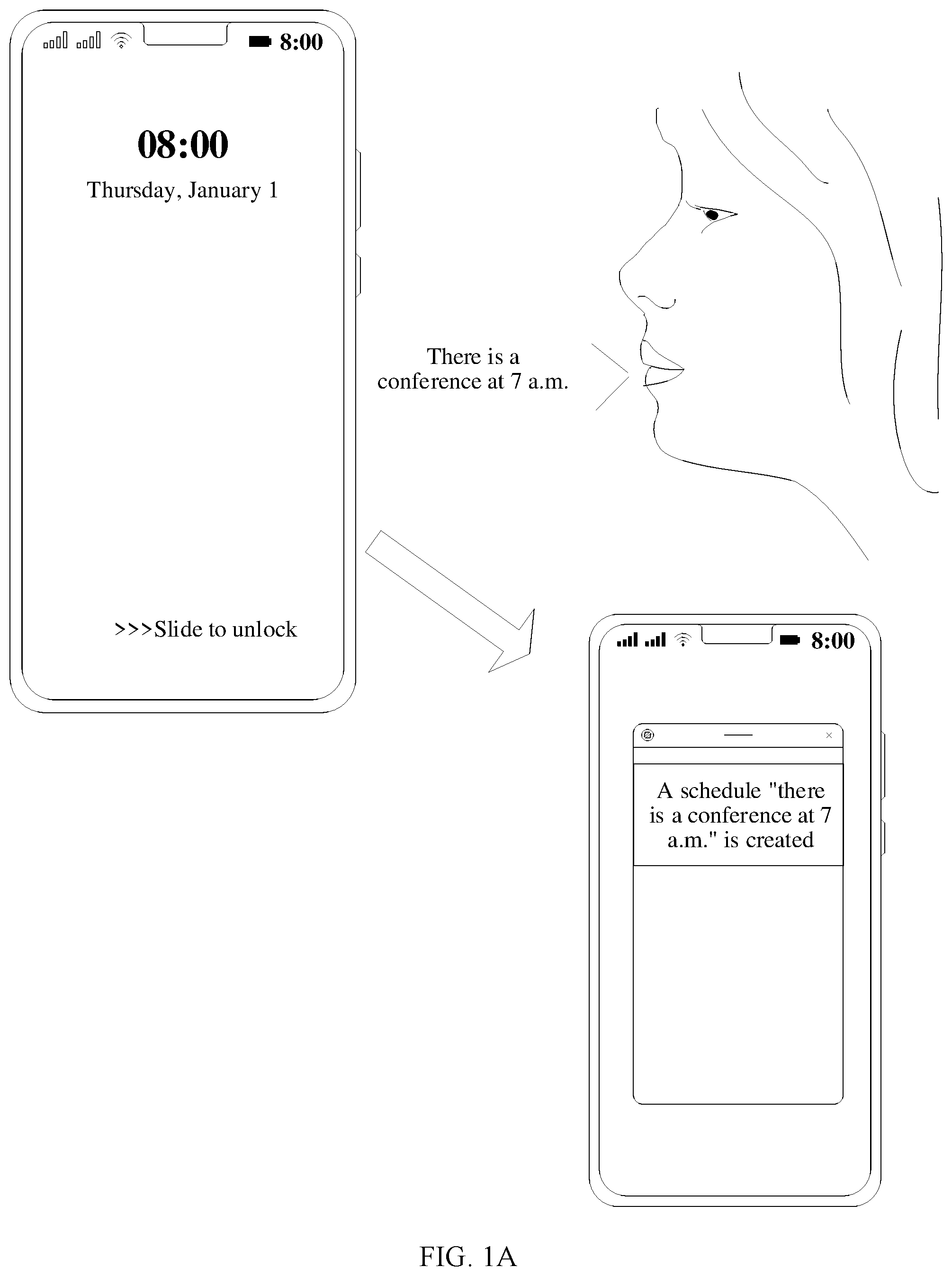 Patent US12586581 — Electronic device control method and apparatus — Figure 1