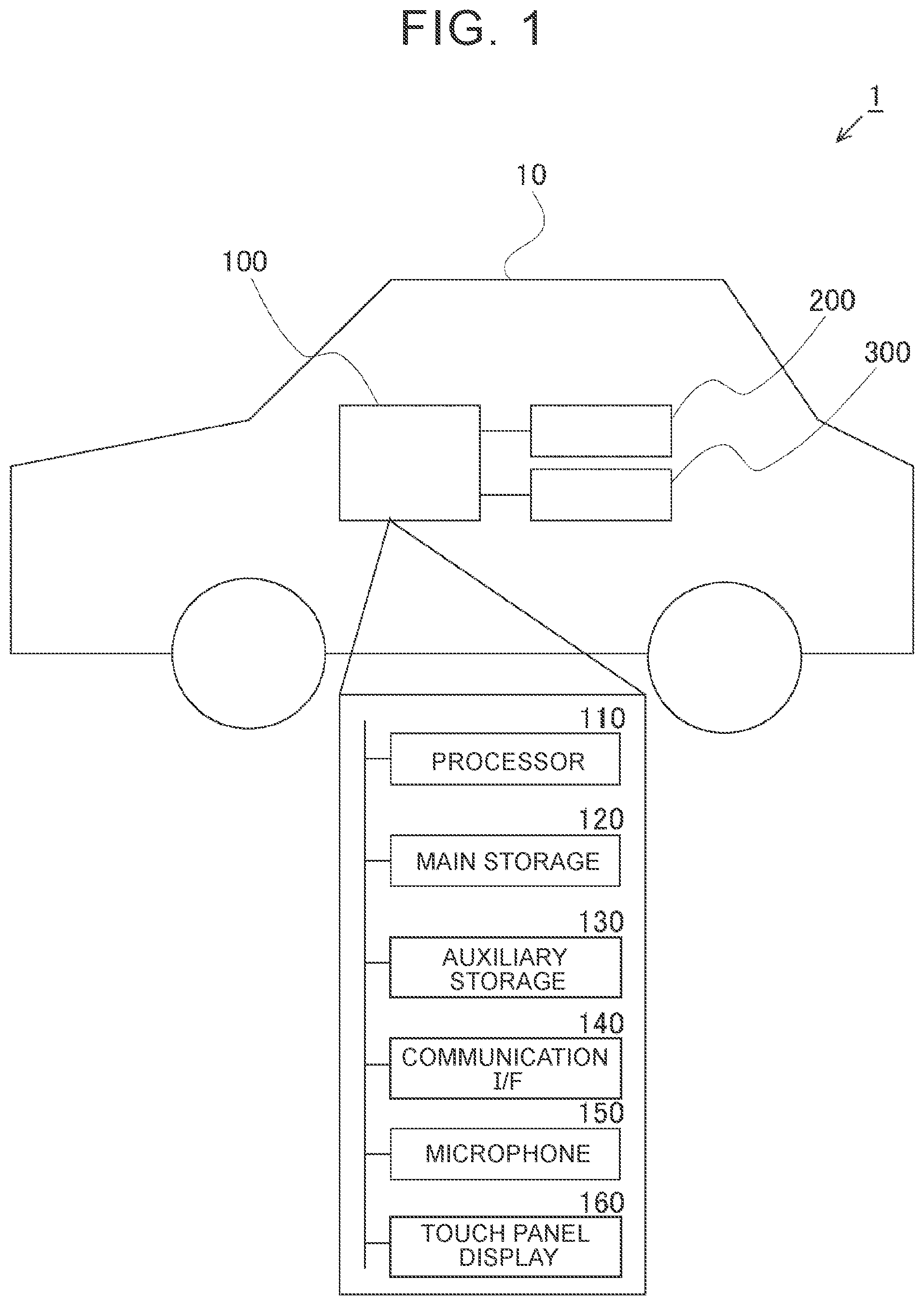 Patent US12586588 — Information processing apparatus, information processing method, and non-transitory storage medium — Figure 1