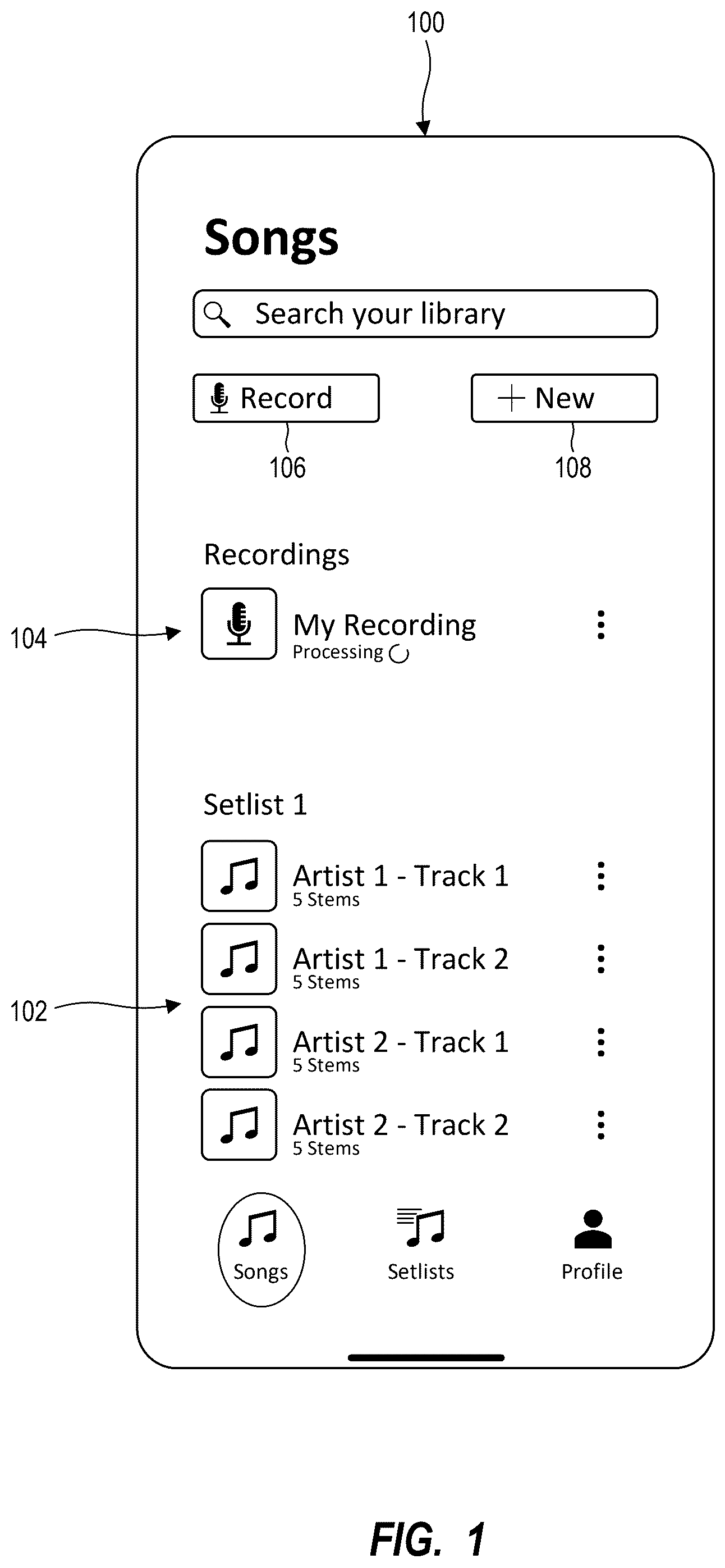 Patent US12586606 — Audio alignment systems and techniques — Figure 1