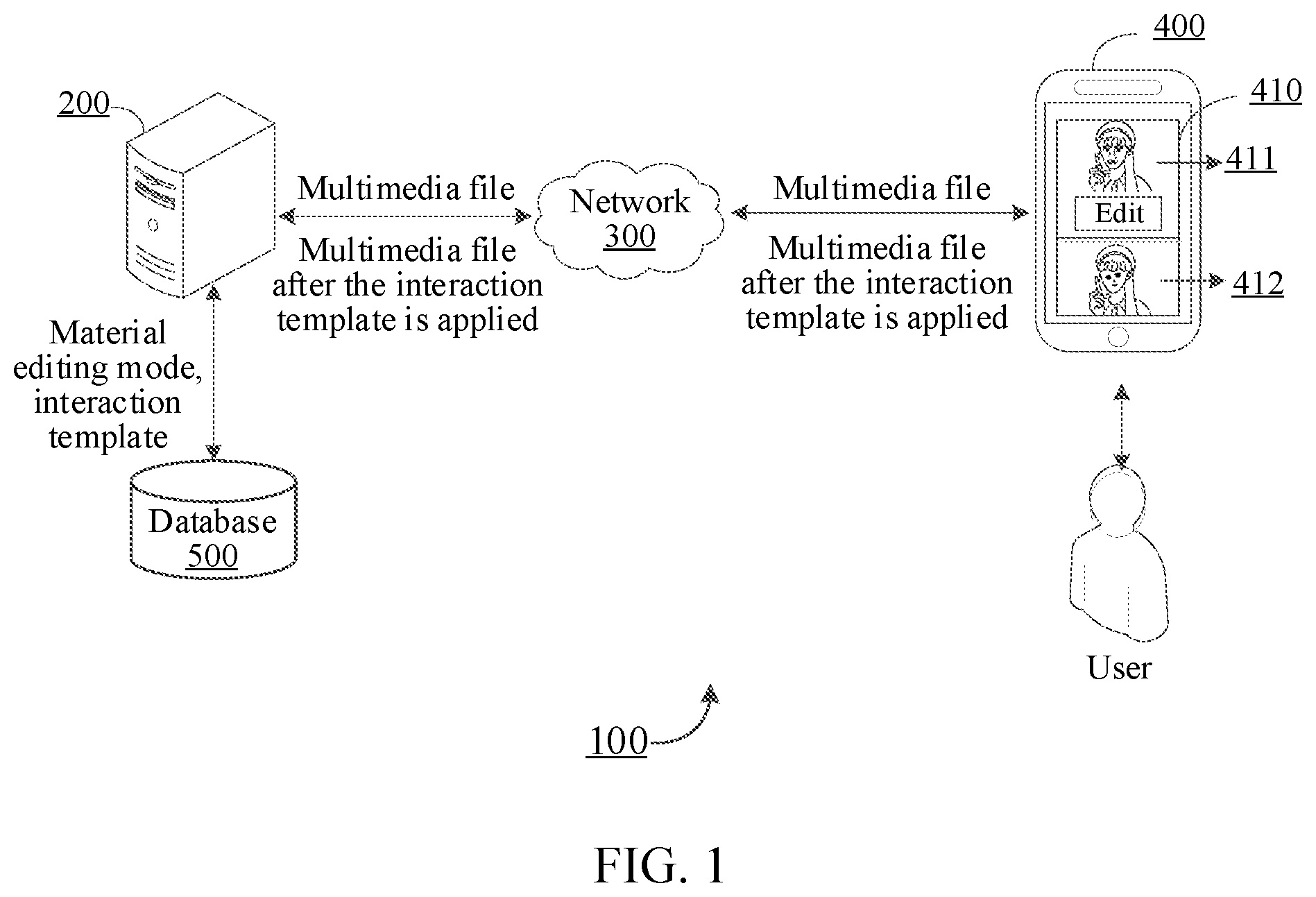 Patent US12586607 — Multimedia processing method and apparatus based on artificial intelligence, and electronic device — Figure 1