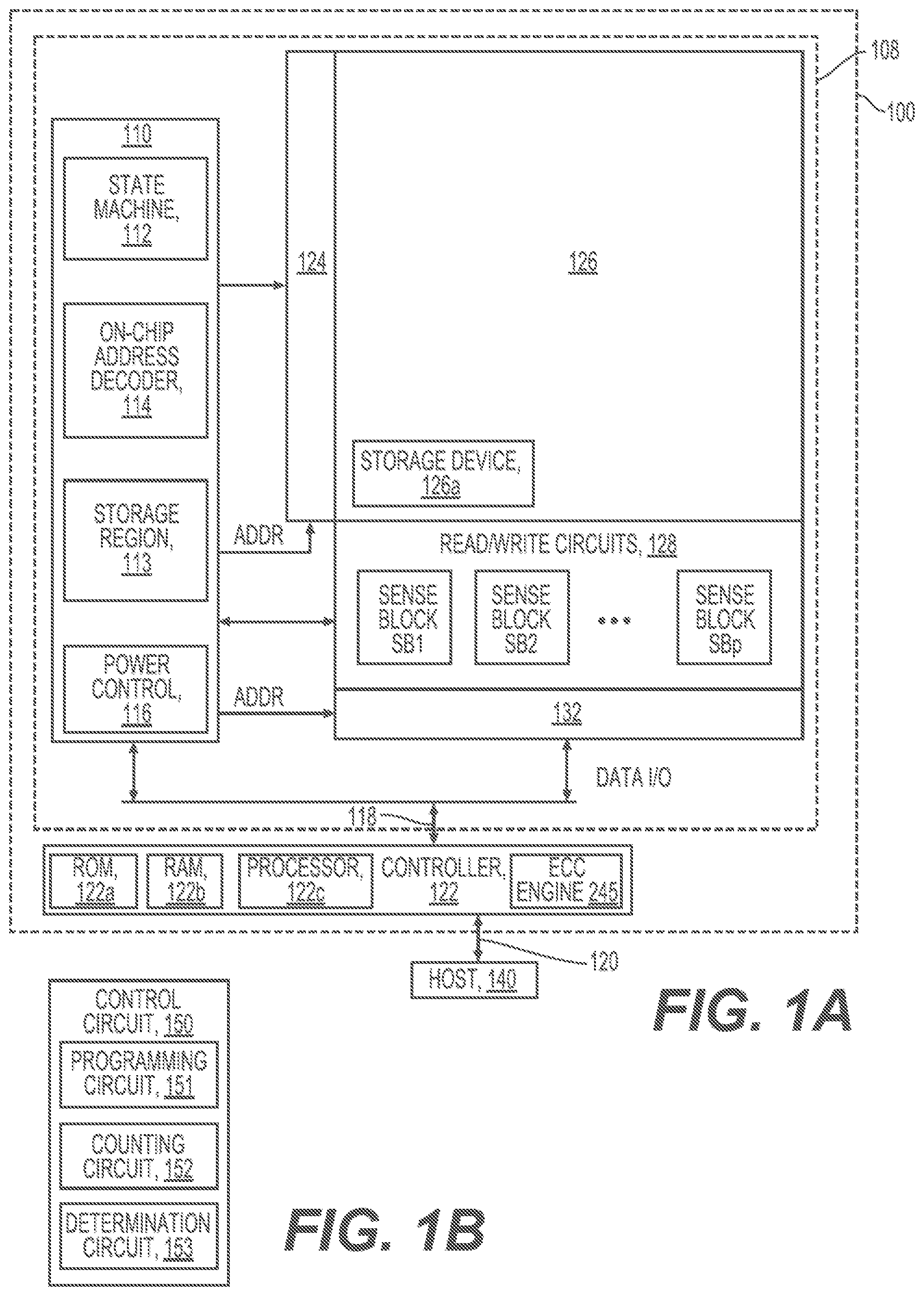 Patent US12586647 Figure 1 – Programming techniques that utilize analog bitscan in a memory device