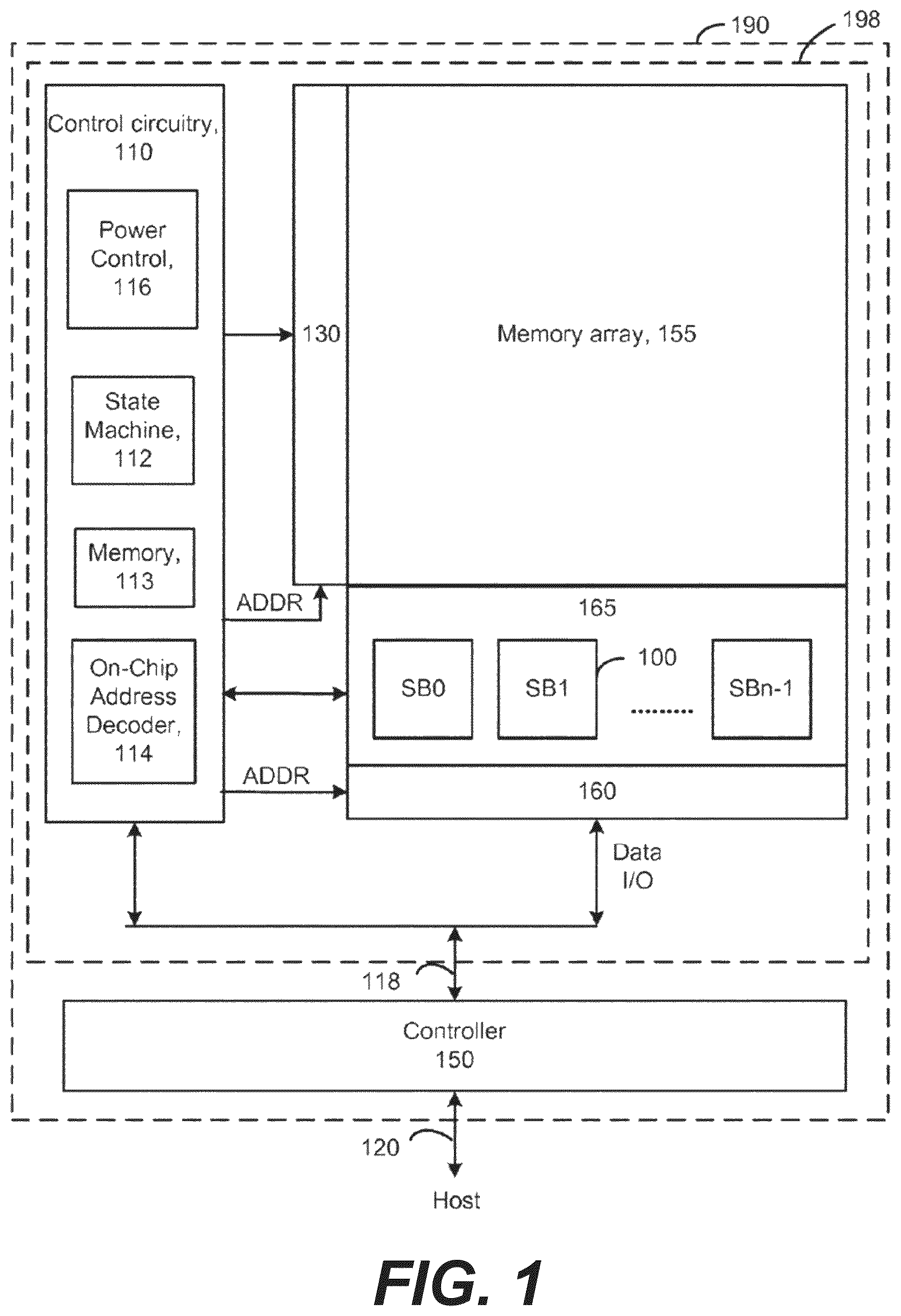 Patent US12586653 Figure 1 – Quick pass write with quasi-low verify high level