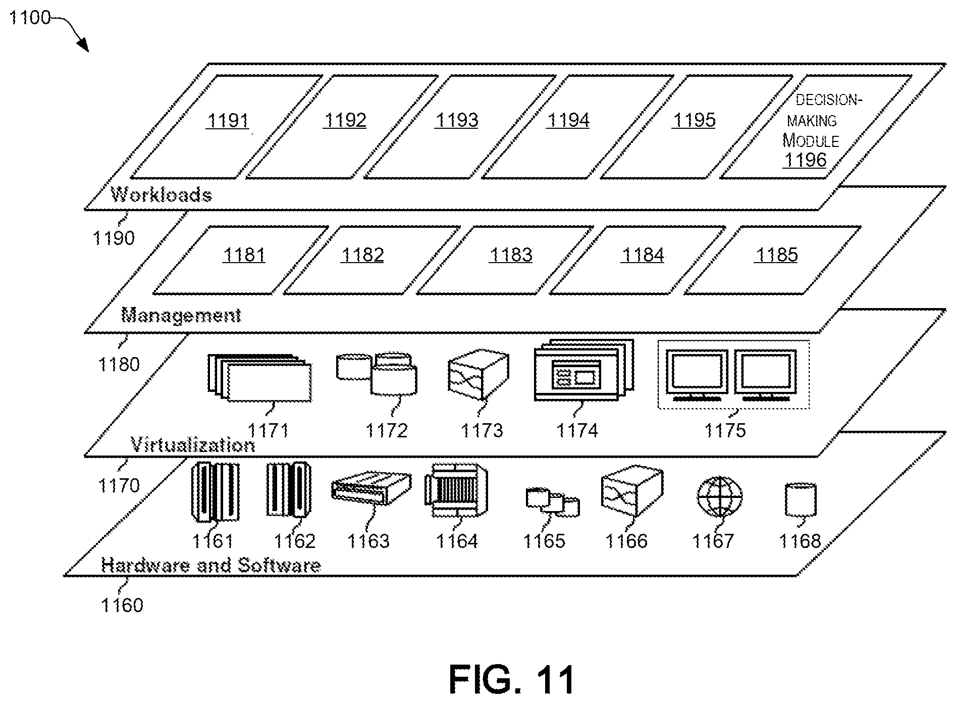 Patent US12586683 Figure 11 – Decision-making under selective labels