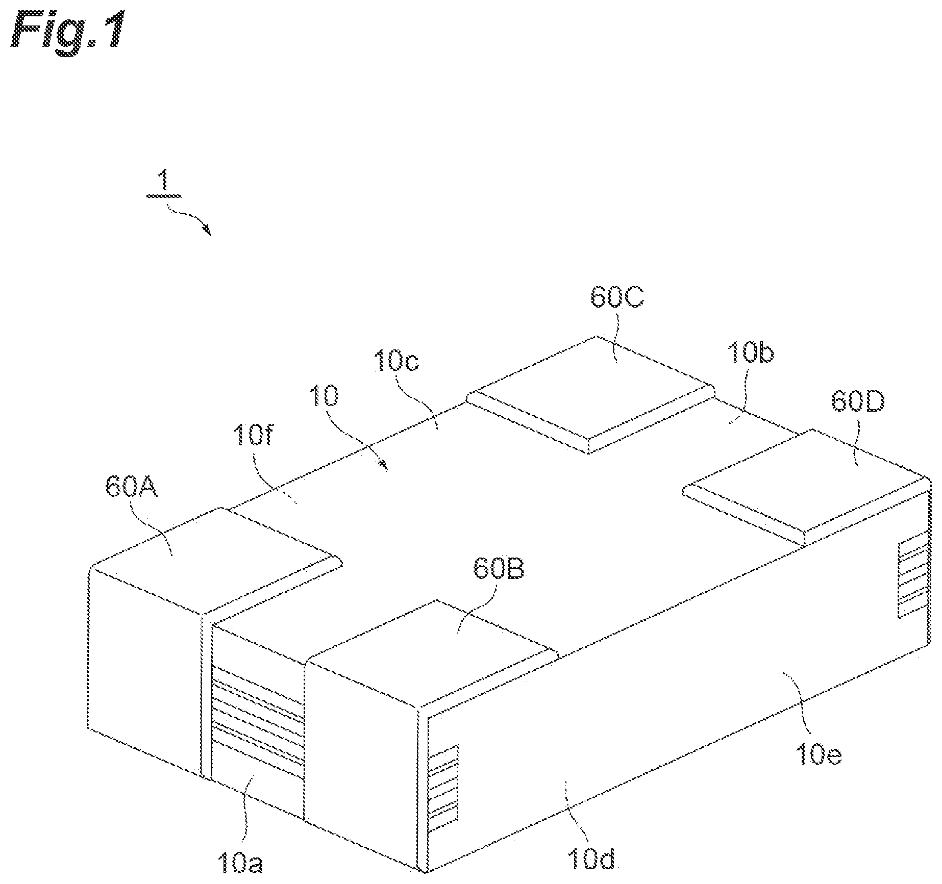 Patent US12586699 Figure 1 – Coil component