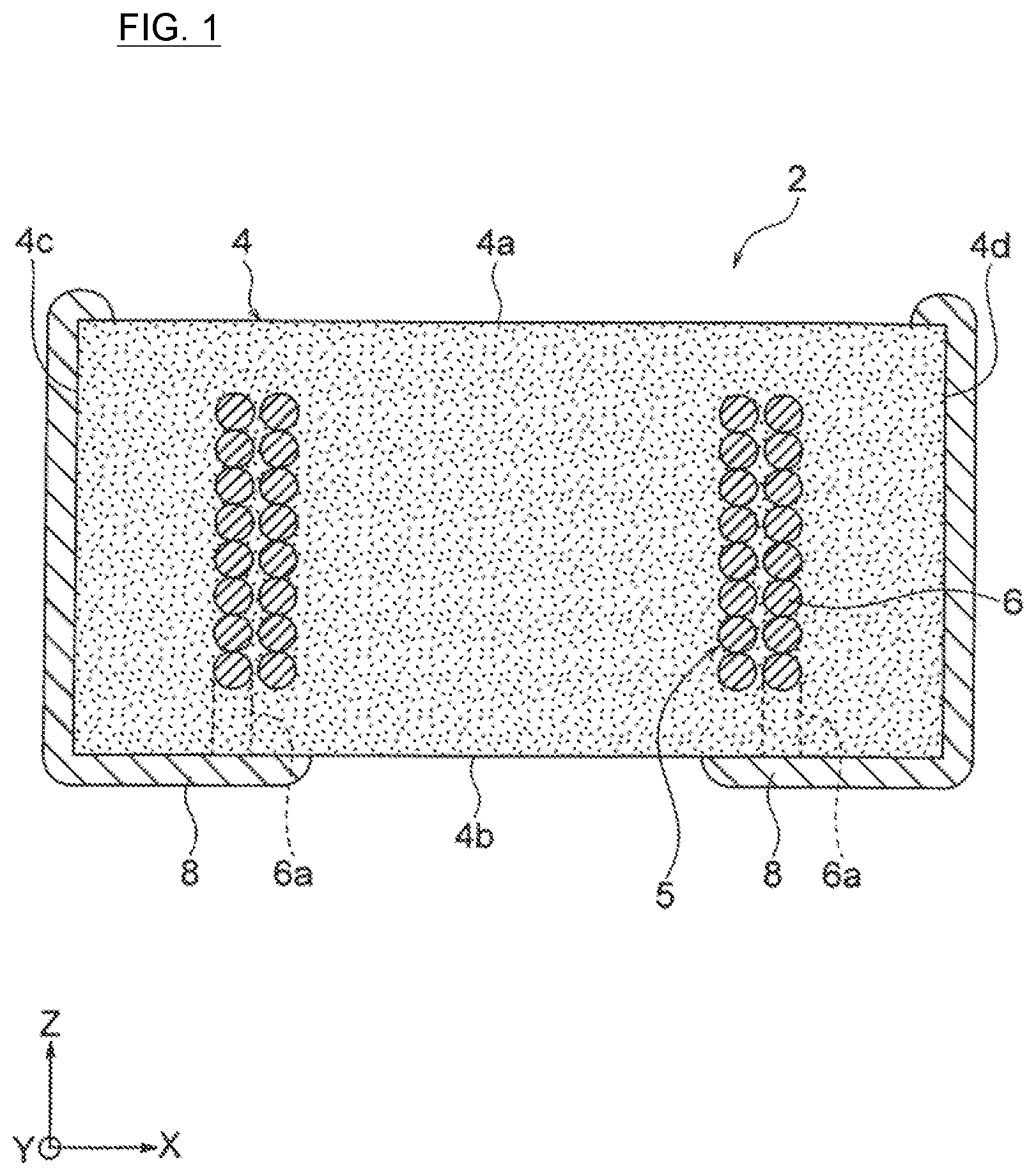 Patent US12586701 — Complex magnetic composition, magnetic member, and electronic component — Figure 1