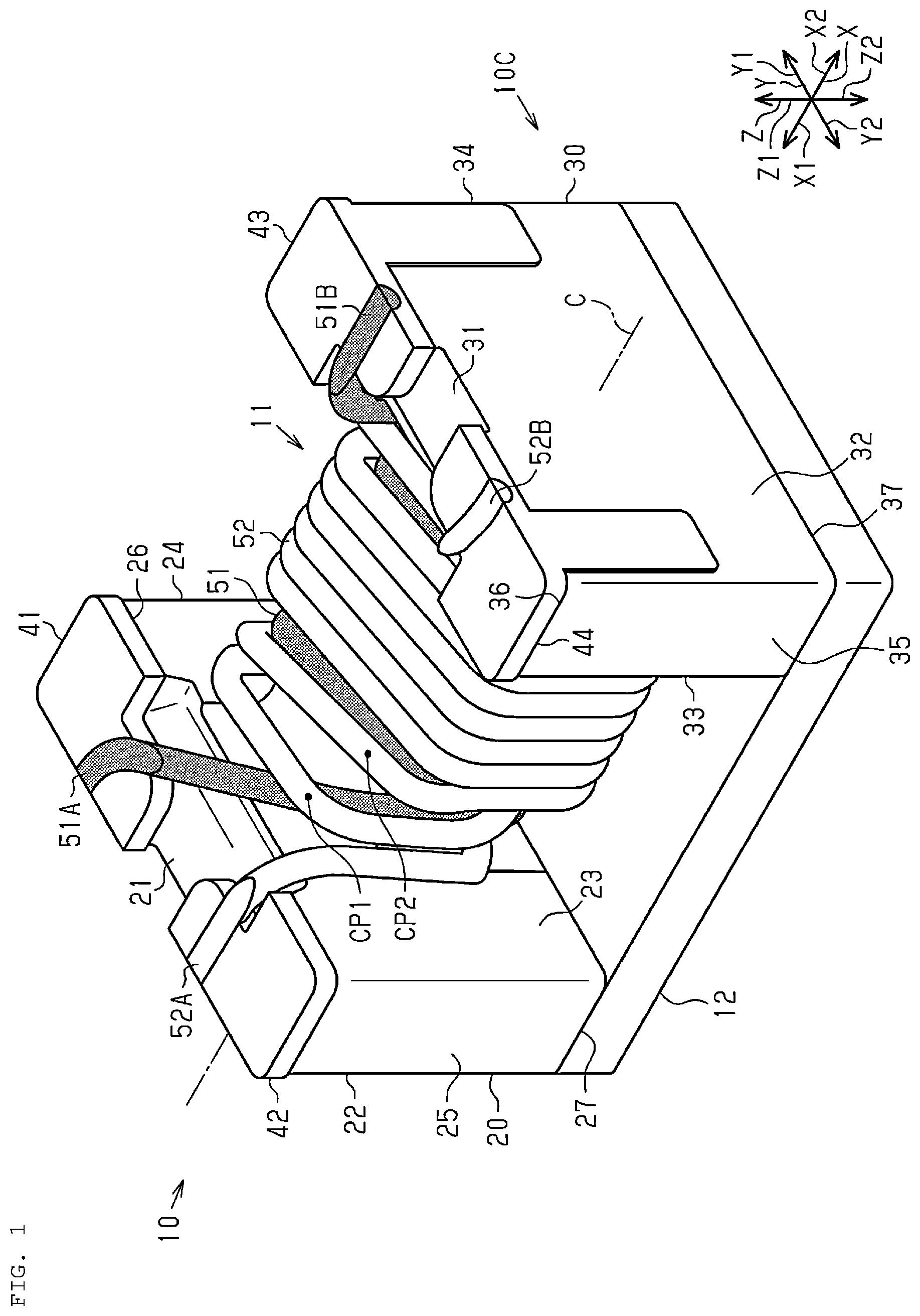 Patent US12586710 — Coil component — Figure 1