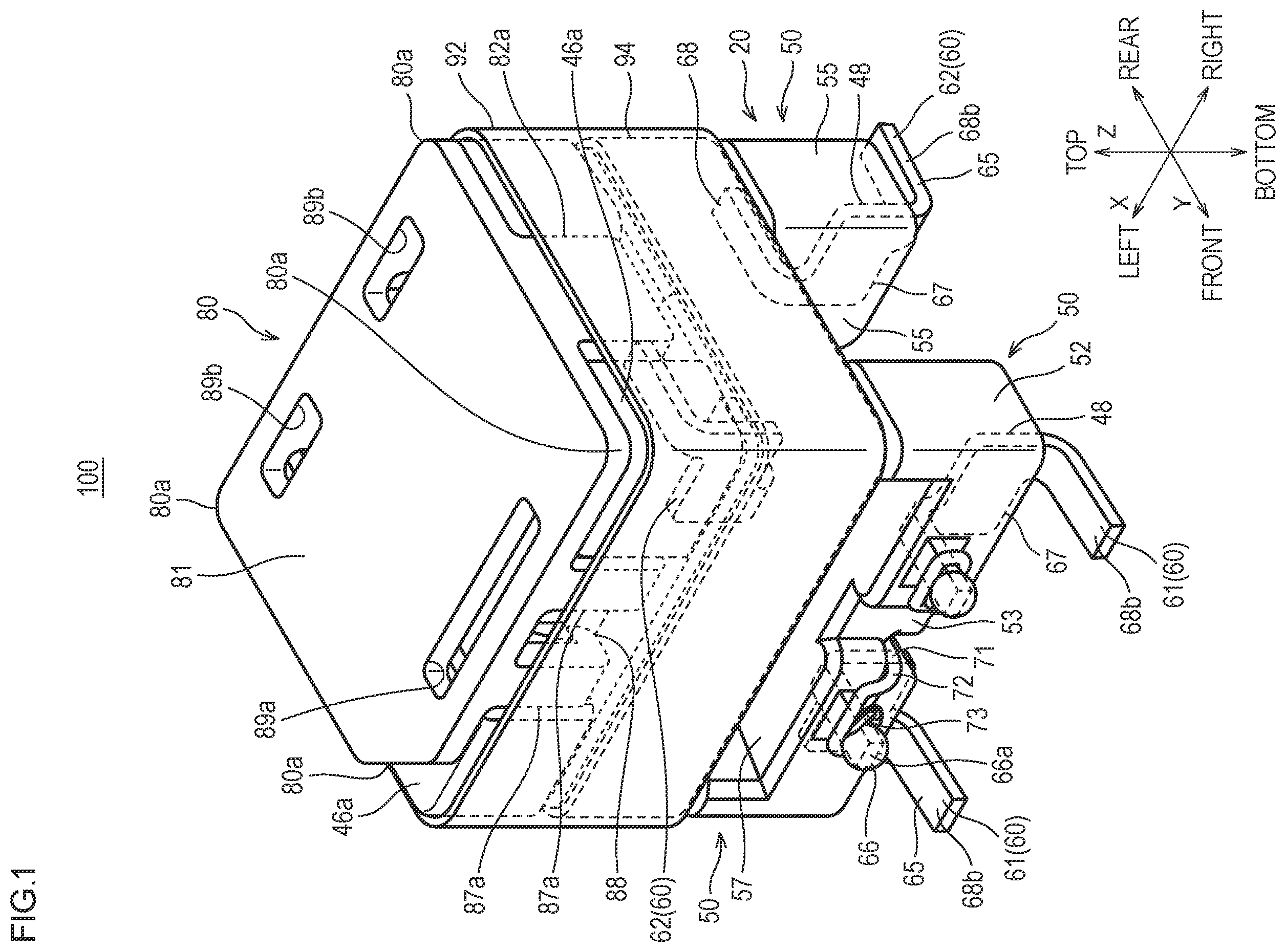 Patent US12586715 Figure 1 – Coil component