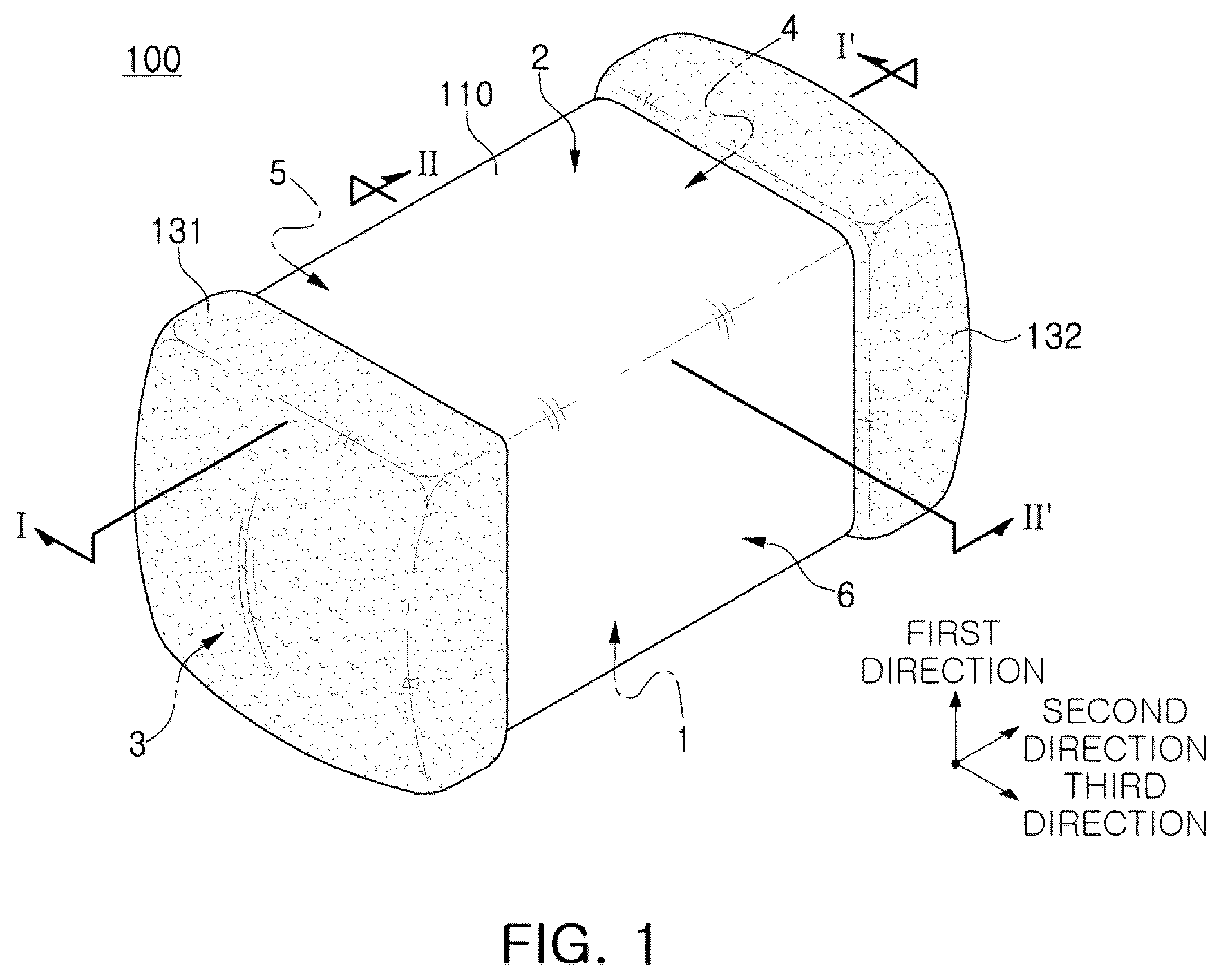 Patent US12586722 — Multilayer electronic component — Figure 1