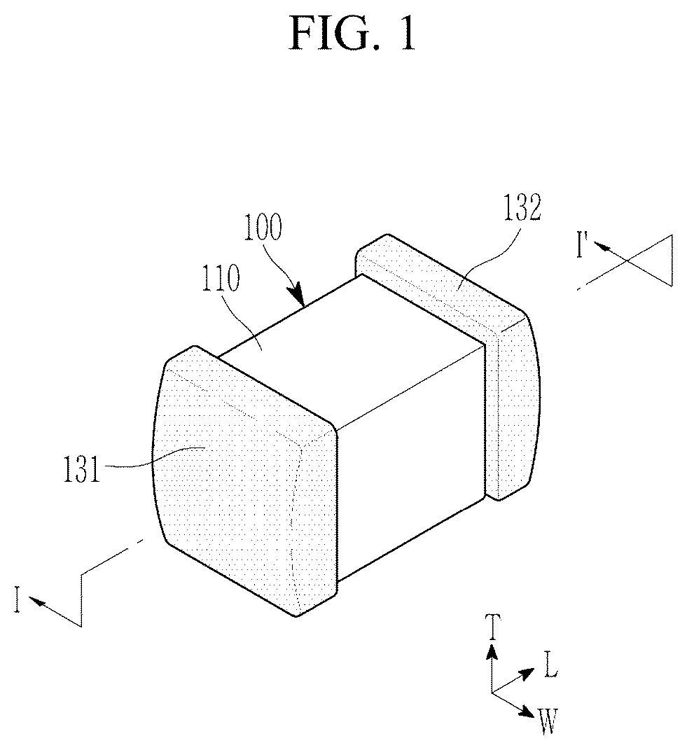 Patent US12586727 — Multilayered capacitor and method for manufacturing the same — Figure 1