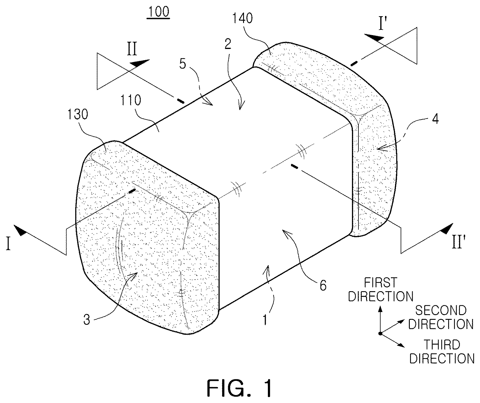 Patent US12586729 — Multilayer electronic component — Figure 1