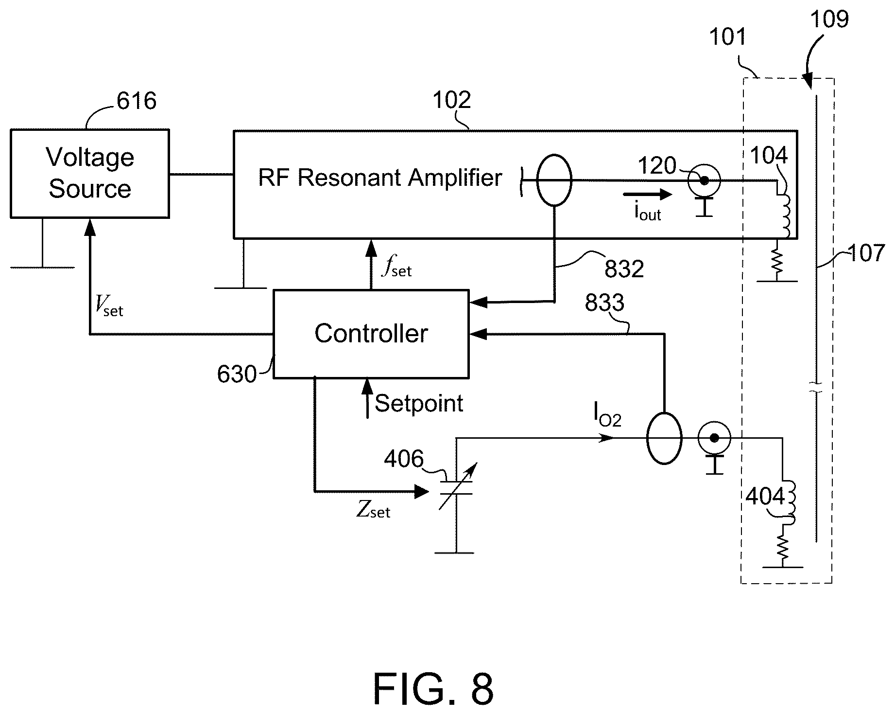 Patent US12586758 Figure 6 – Power delivery to a plasma via inductive coupling