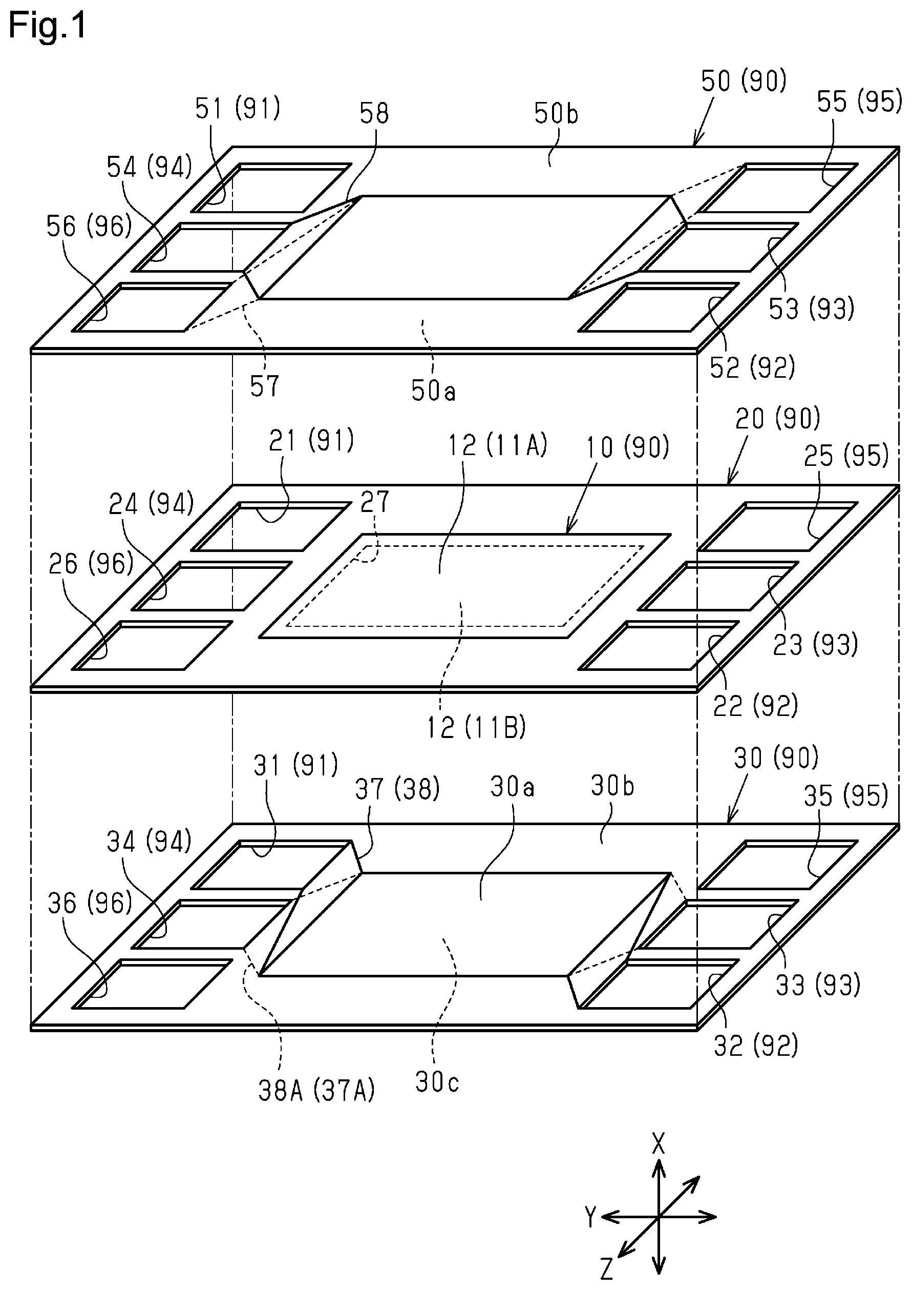 Patent US12586797 Figure 1 – Separator for fuel cell and single cell for fuel cell