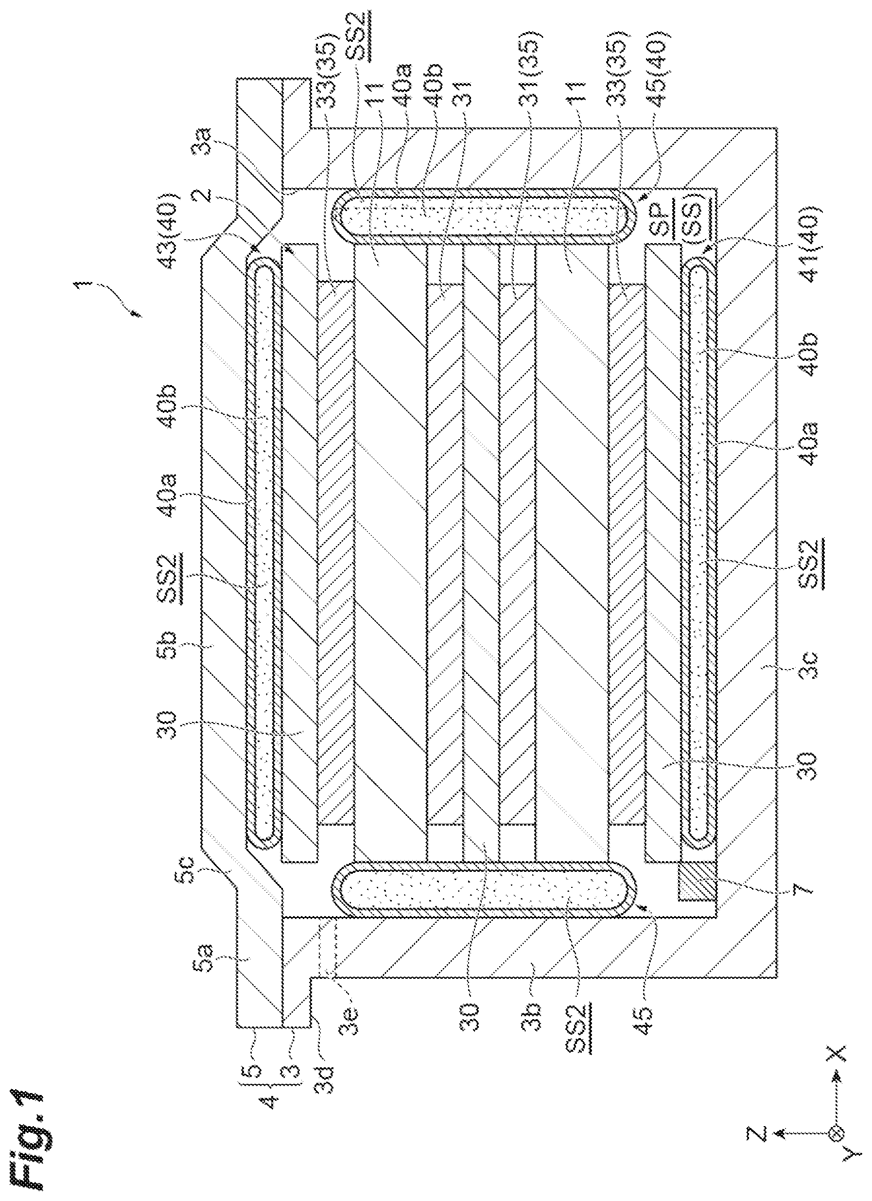 Patent US12586850 — Power storage device — Figure 1