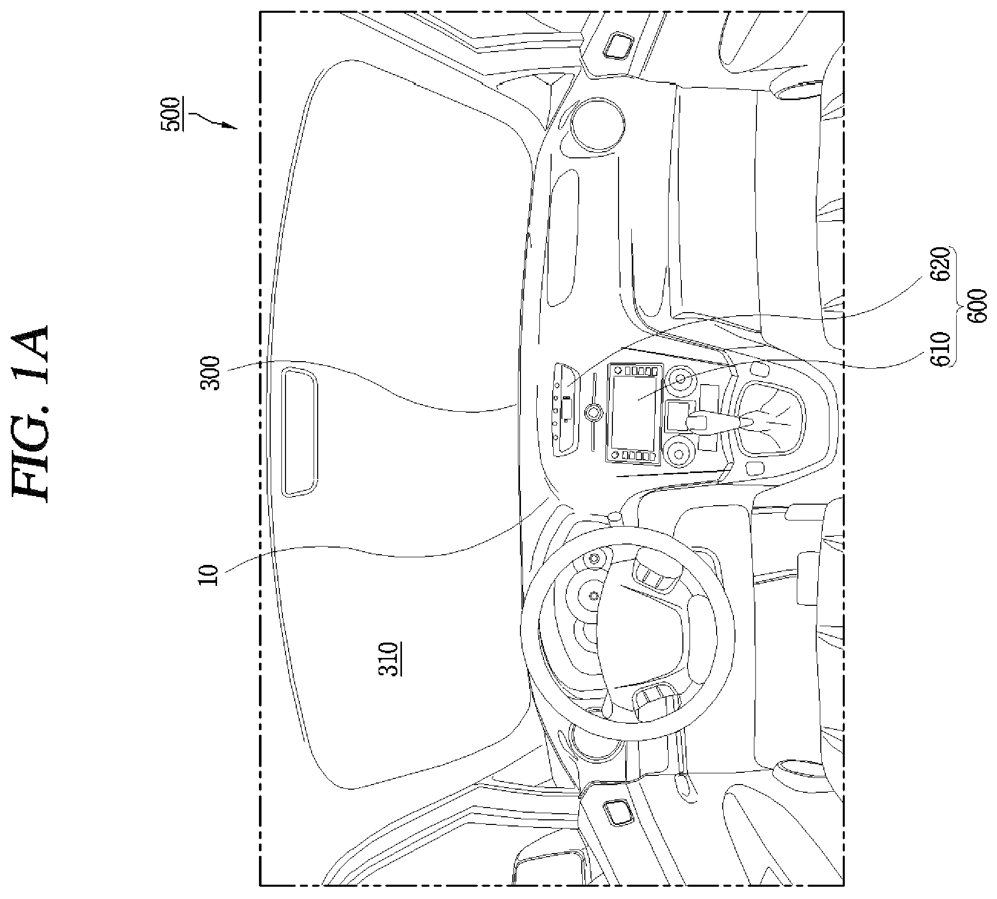 Patent US12586901 — Wideband antenna arranged on vehicle — Figure 1