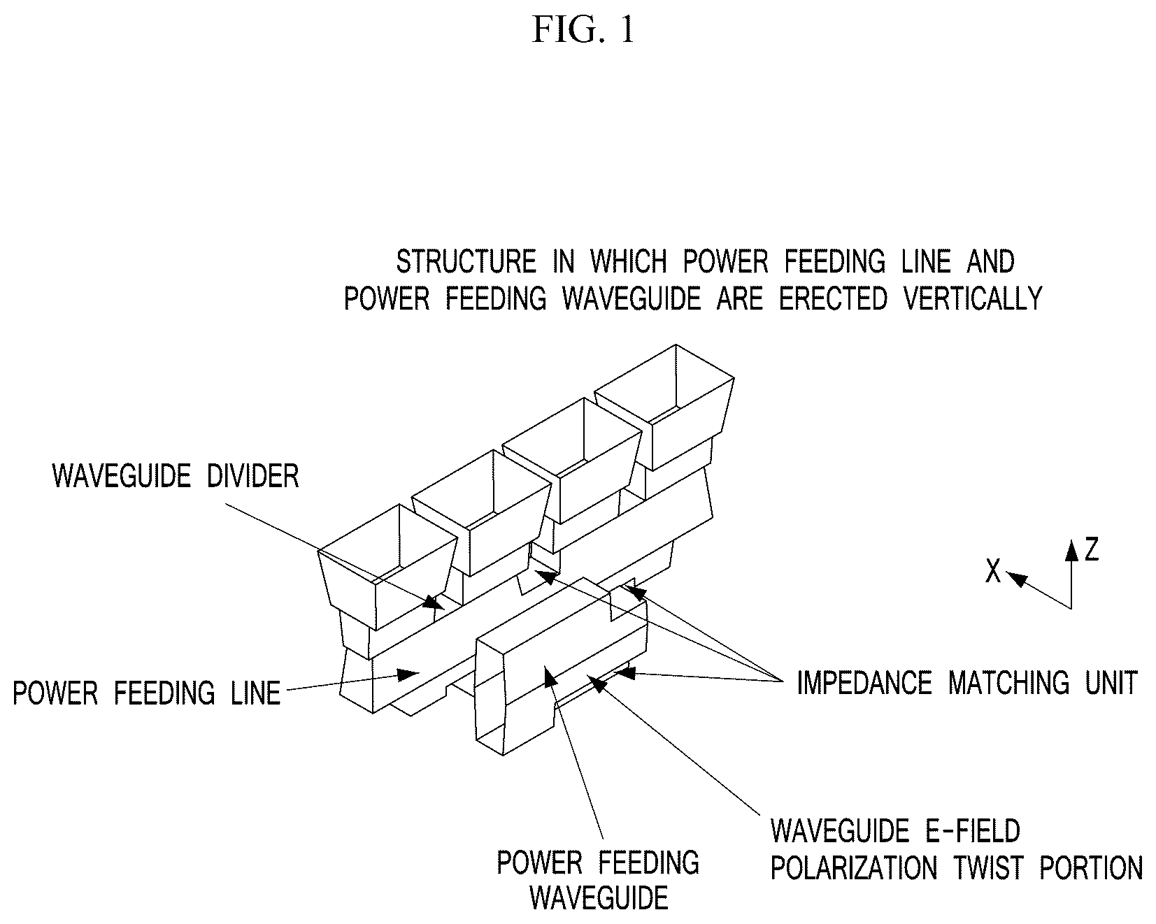 Patent US12586913 — Waveguide antenna — Figure 1