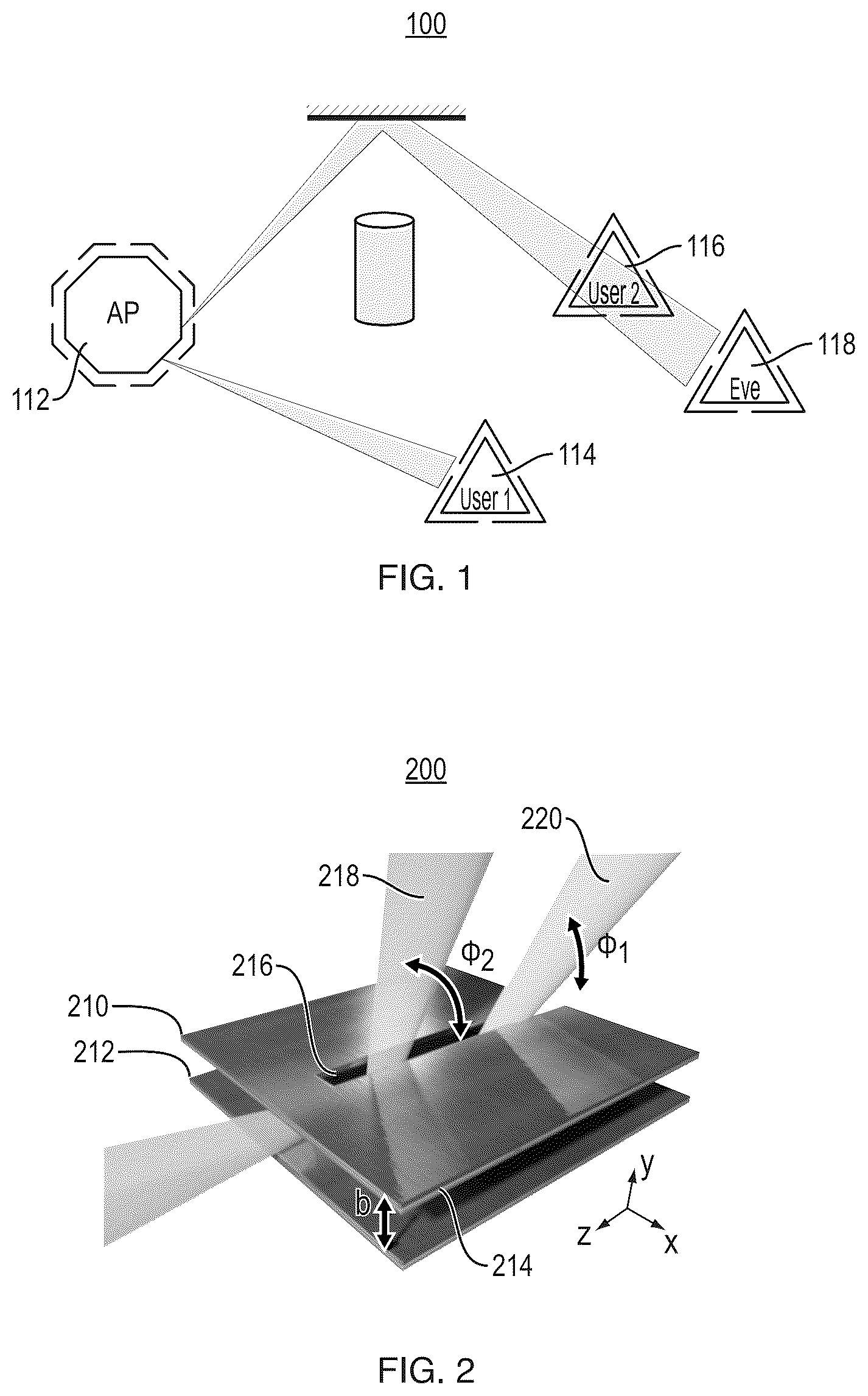 Patent US12586916 — Location information from a receiver in a wireless network — Figure 1