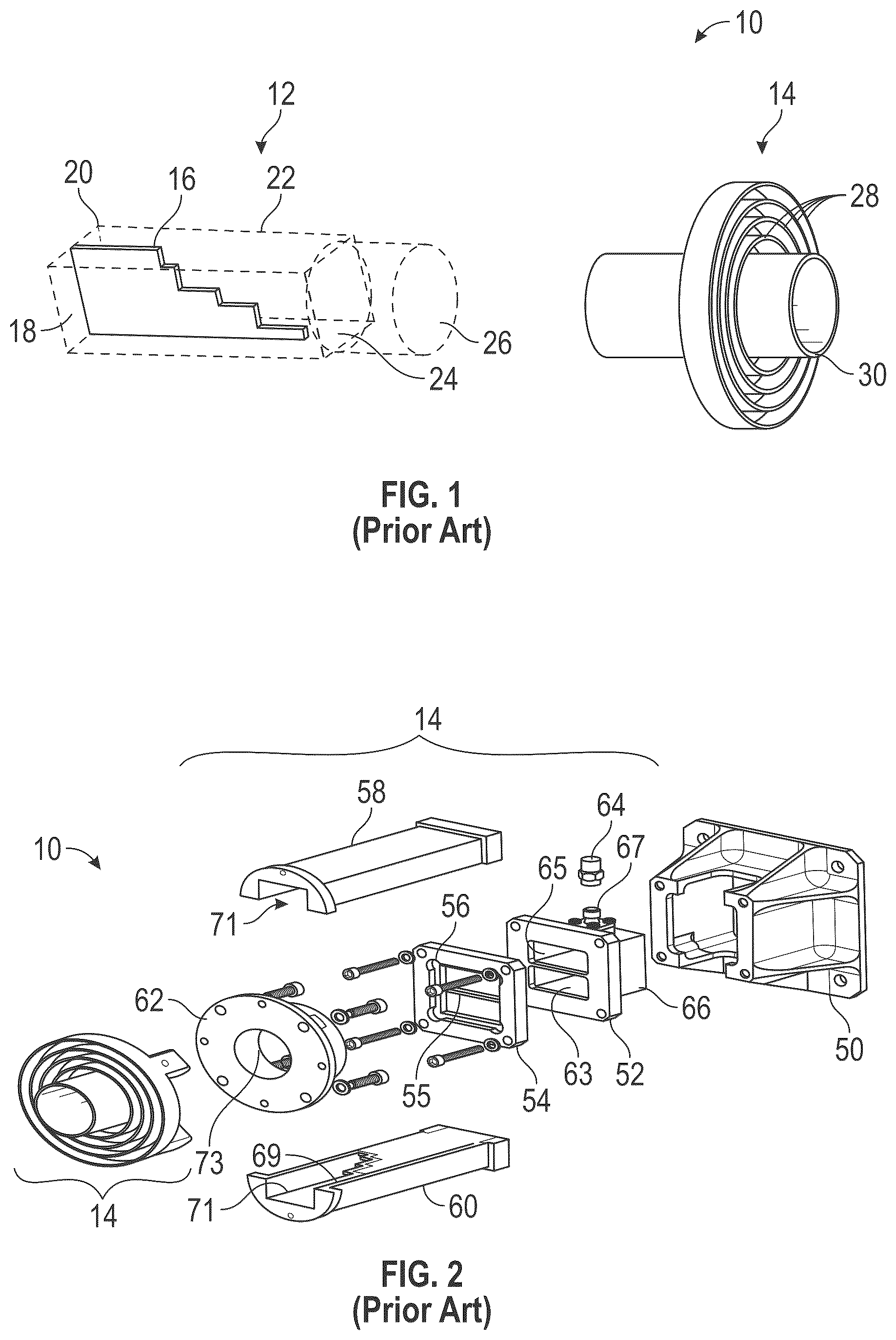 Patent US12586923 — Additively manufactured antenna system for near earth and deep space applications — Figure 1