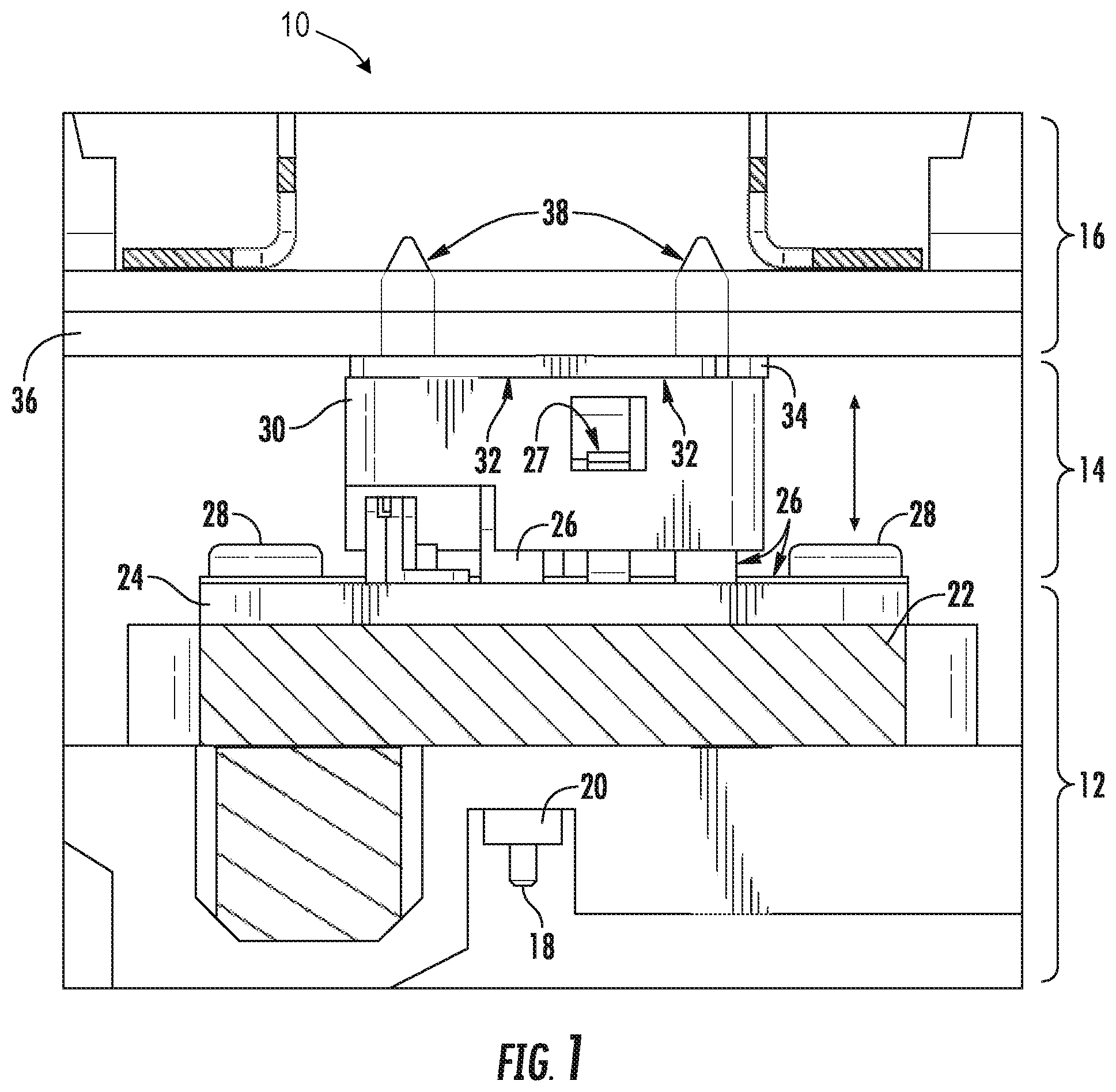 Patent US12586932 — Proximity RF connector (PRF) — Figure 1