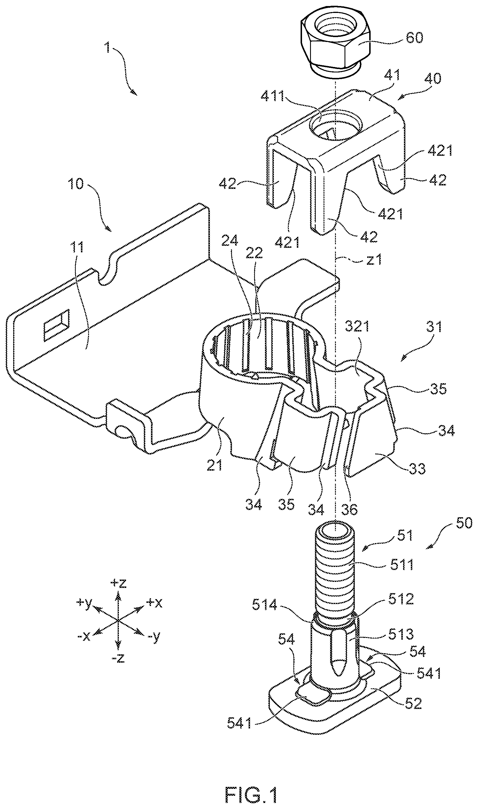 Patent US12586936 — Battery post terminal assembly — Figure 1