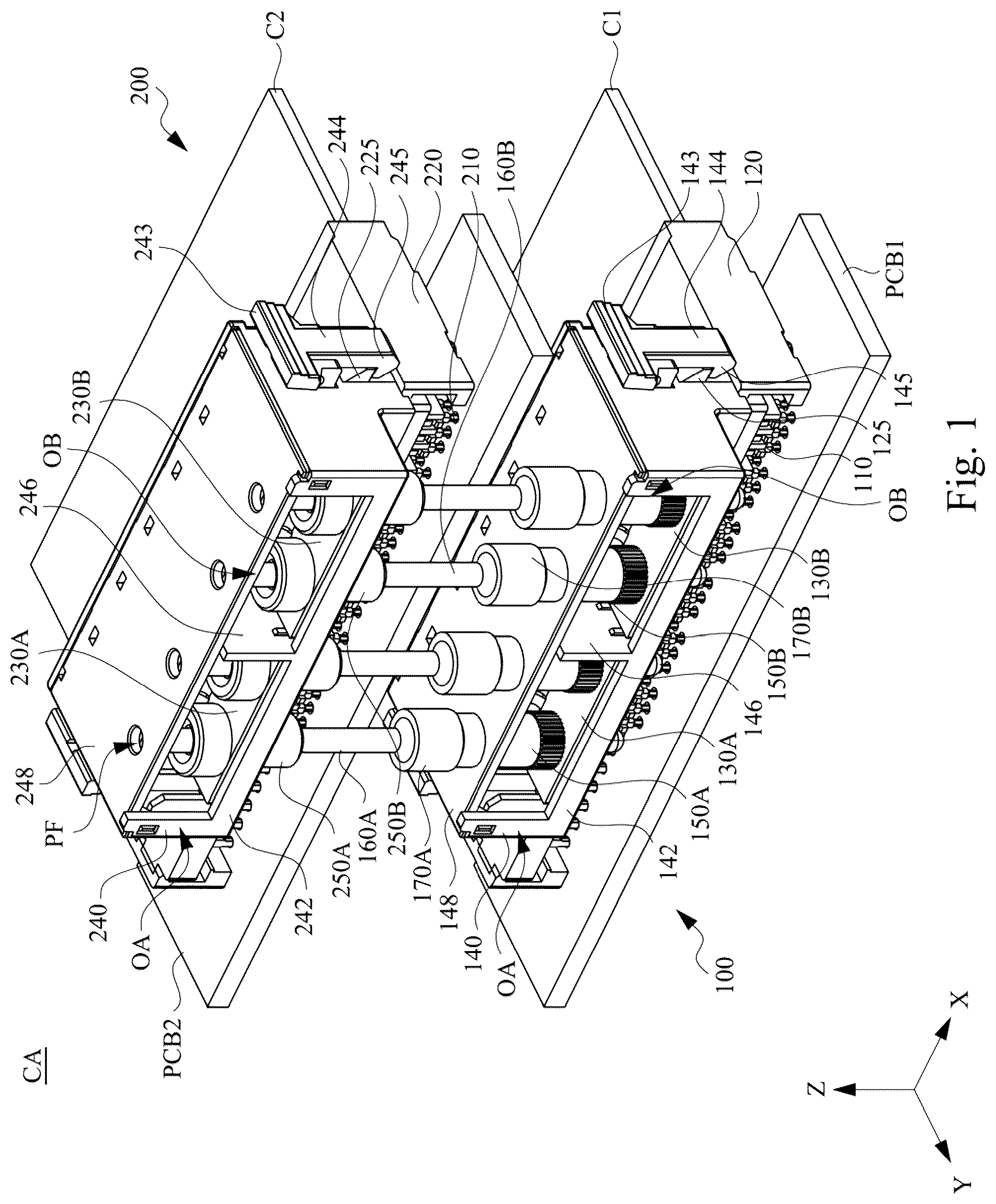 Patent US12586938 — Connector assembly and connector — Figure 1
