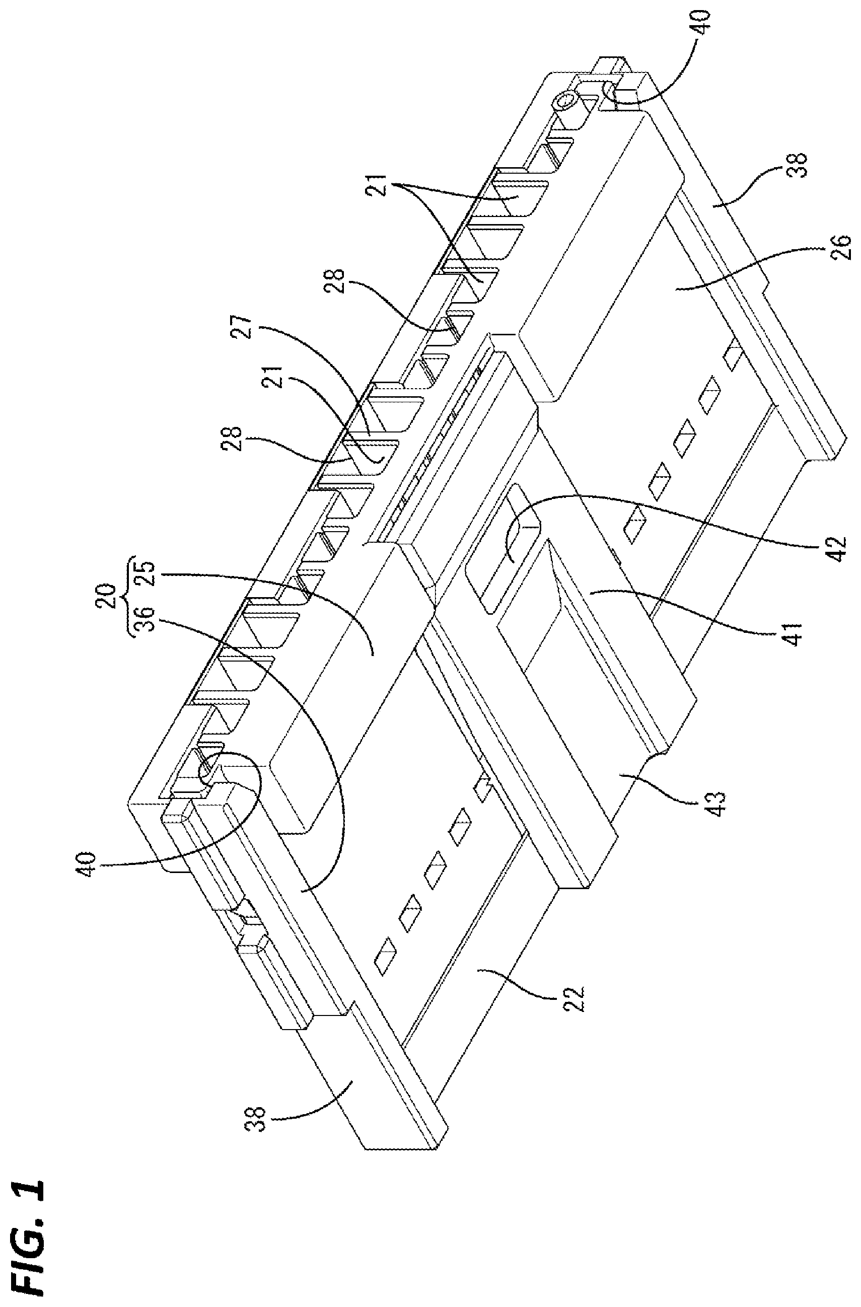 Patent US12586946 — Connector with reduced height — Figure 1